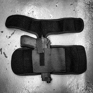 Black Stealth - Concealed Drop Leg Holster (ZJ031)