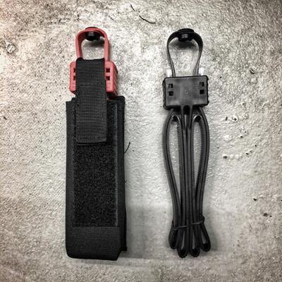 Black Stealth - Molle Flashlight/ASP Cuff Sheath 14x18 (ZJ132T)