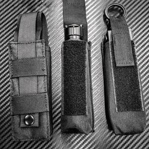 Black Stealth - Molle Flashlight/ASP Cuff Sheath 14x18 (ZJ132T)