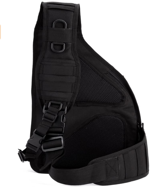 Black Stealth - Single Sling Bag 6 (ZJ165)