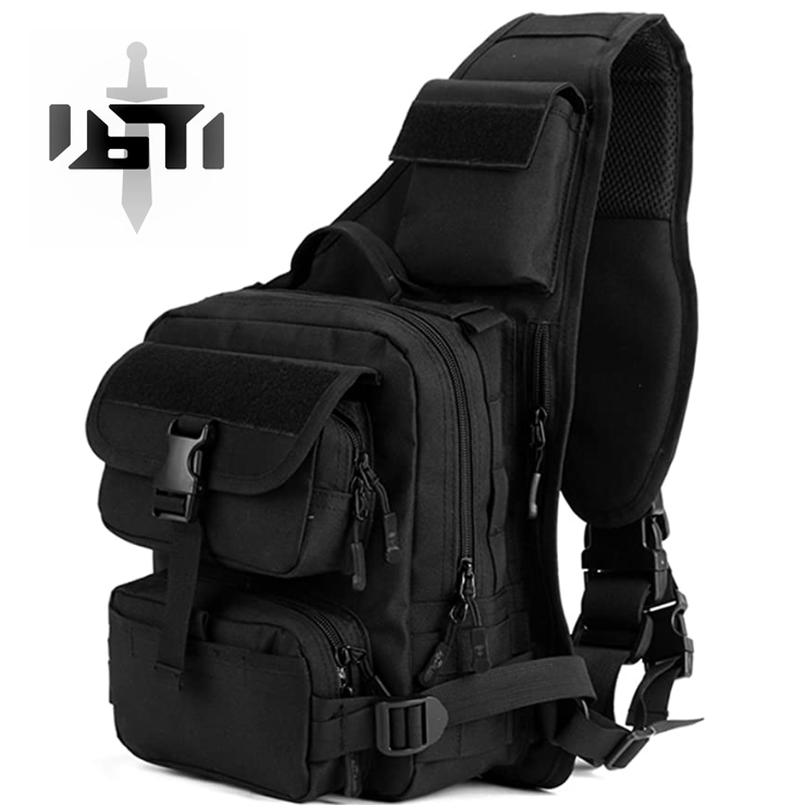 Black Stealth - Single Sling Bag 6 (ZJ165)