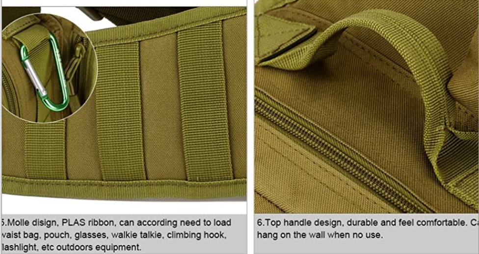 Black Stealth - Single Sling Bag 6 (ZJ165)