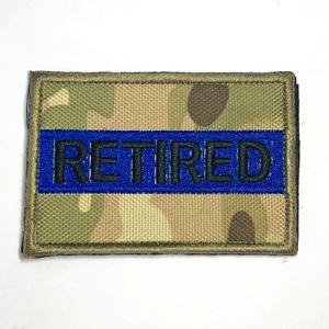 Embroidery Patch - Retired Multicam