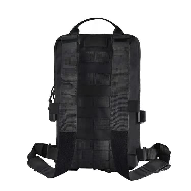 Black Stealth - Tactical Low Profile Expandable Backpack