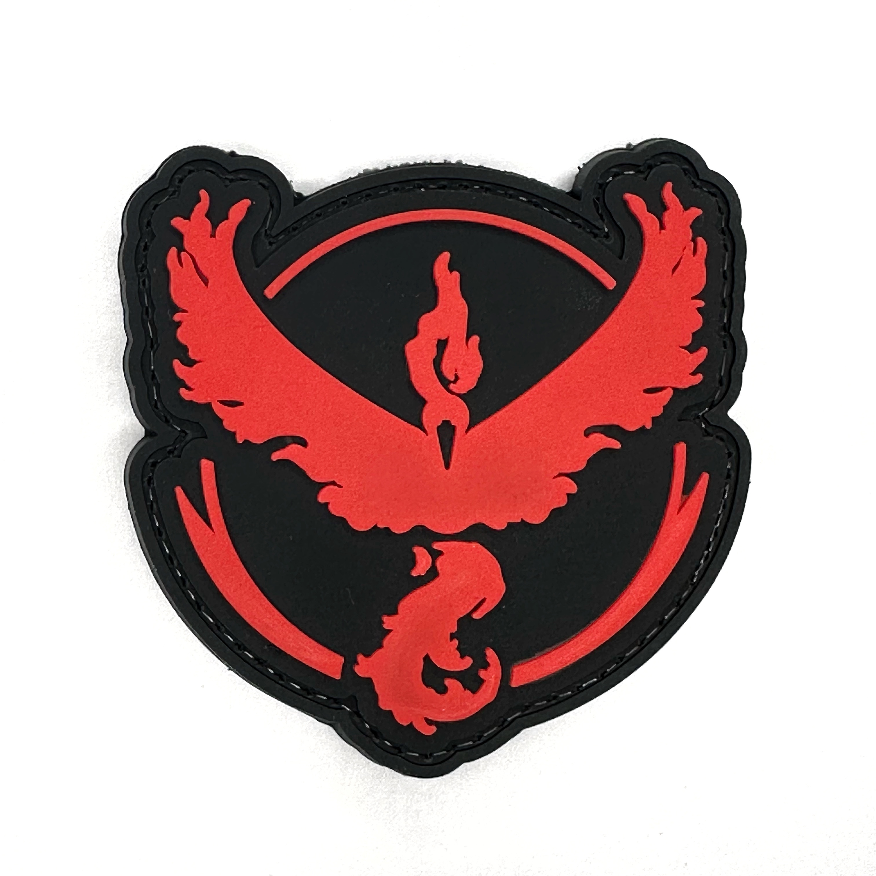 Rubber Patch - Pokemon Go Team Valor Red