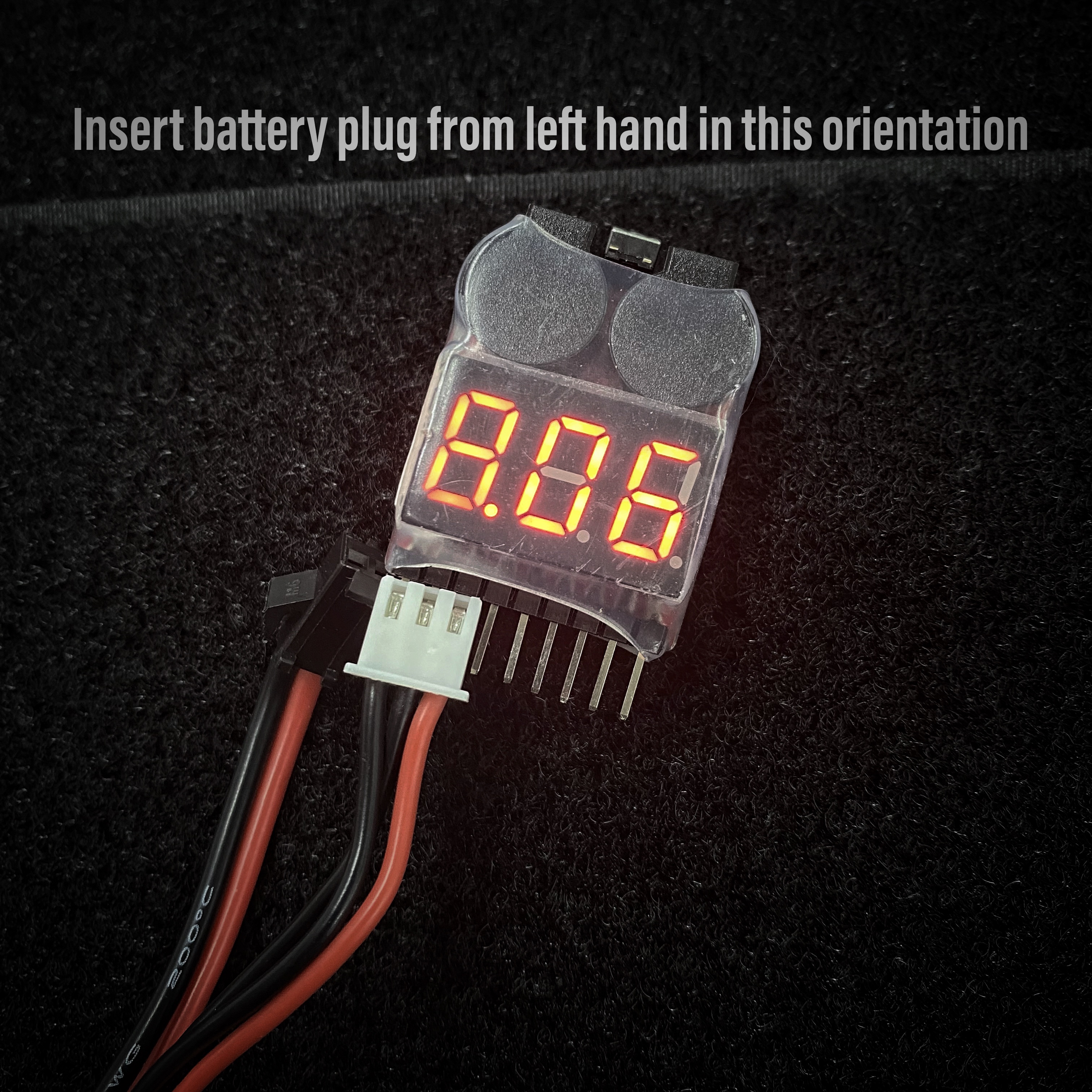 Lithium Polymer (LiPo) Battery Voltage meter