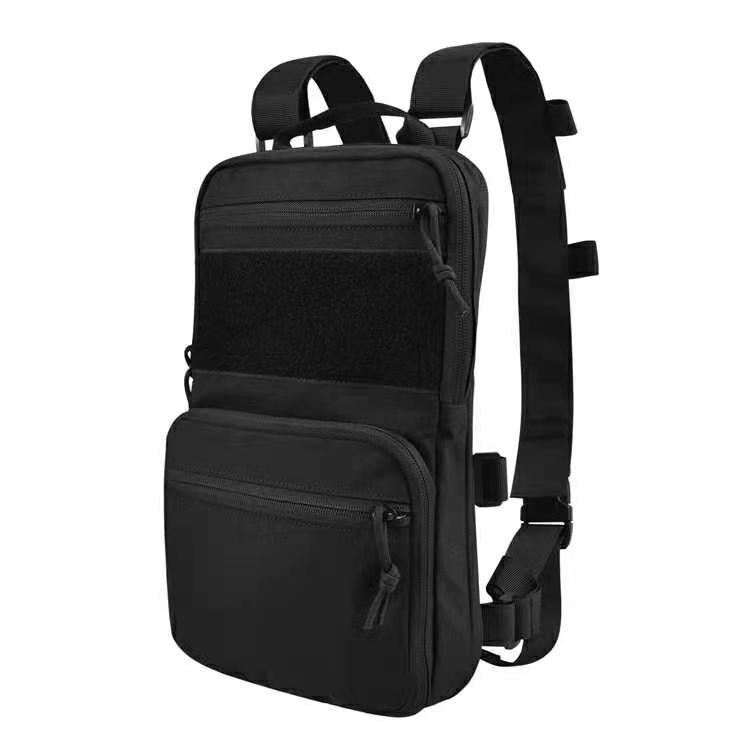Black Stealth - Tactical Low Profile Expandable Backpack