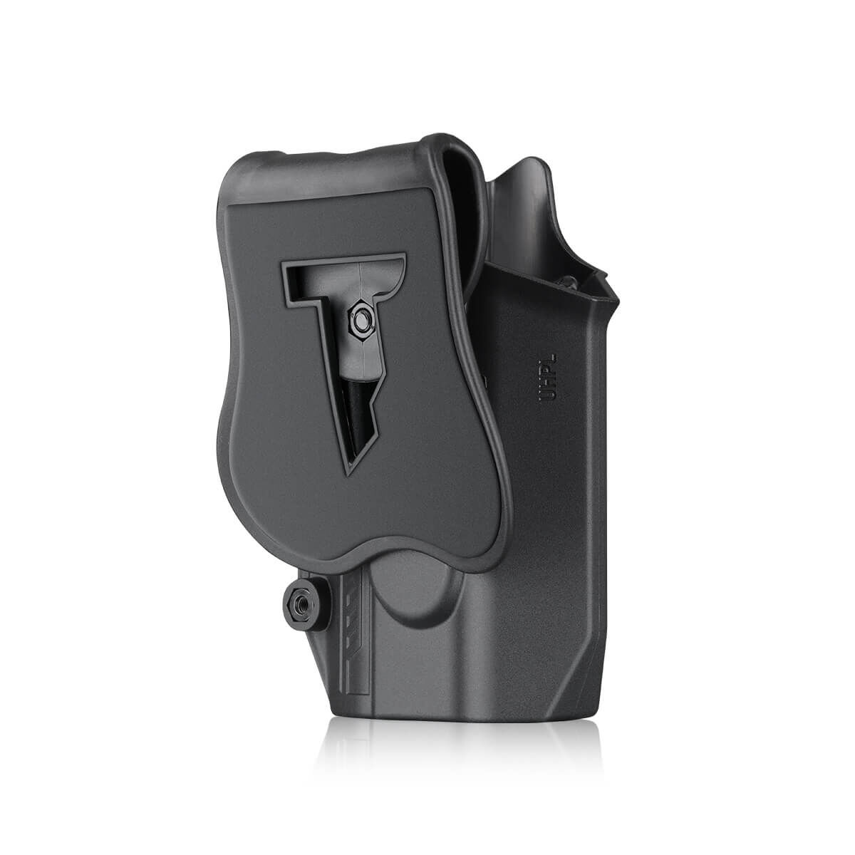 Cytac - CY-UHPL Mega Fit Universal Polymer Light Holster (Fits 150+ pistol models with Streamlight TLR-1 or TLR-2)