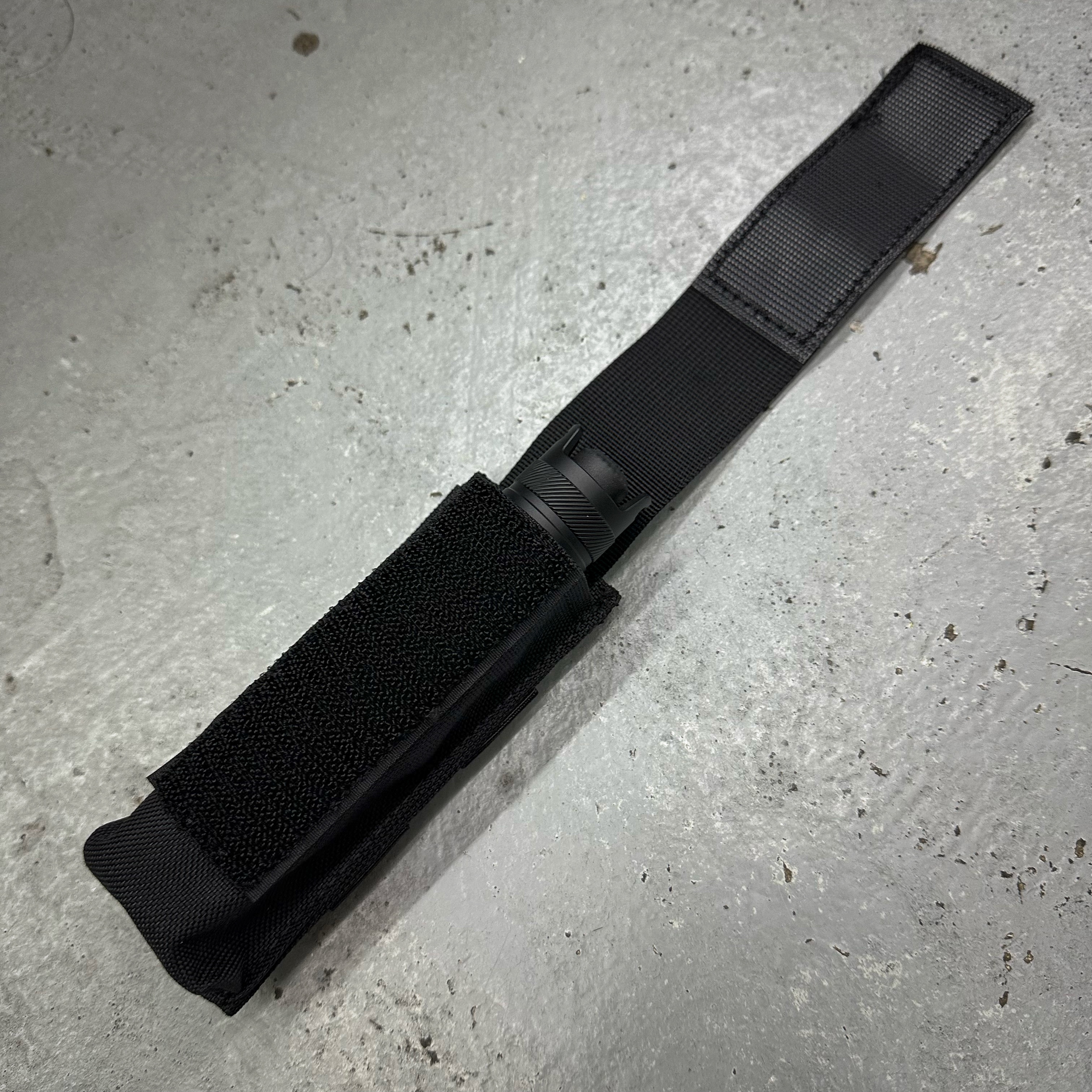 Black Stealth - Molle Flashlight/ASP Cuff Sheath 14x18 (ZJ132T)