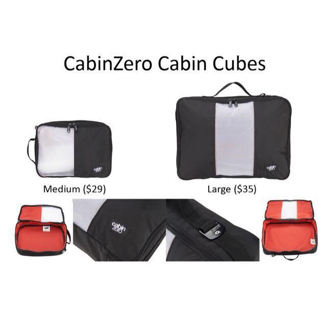 CabinZero - Classic Cabin Cube (Absolute Black)