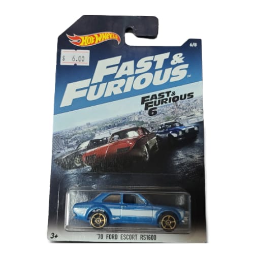 Hot Wheels - 1970 Ford Escort RS1600 (Fast and Furious 6)
