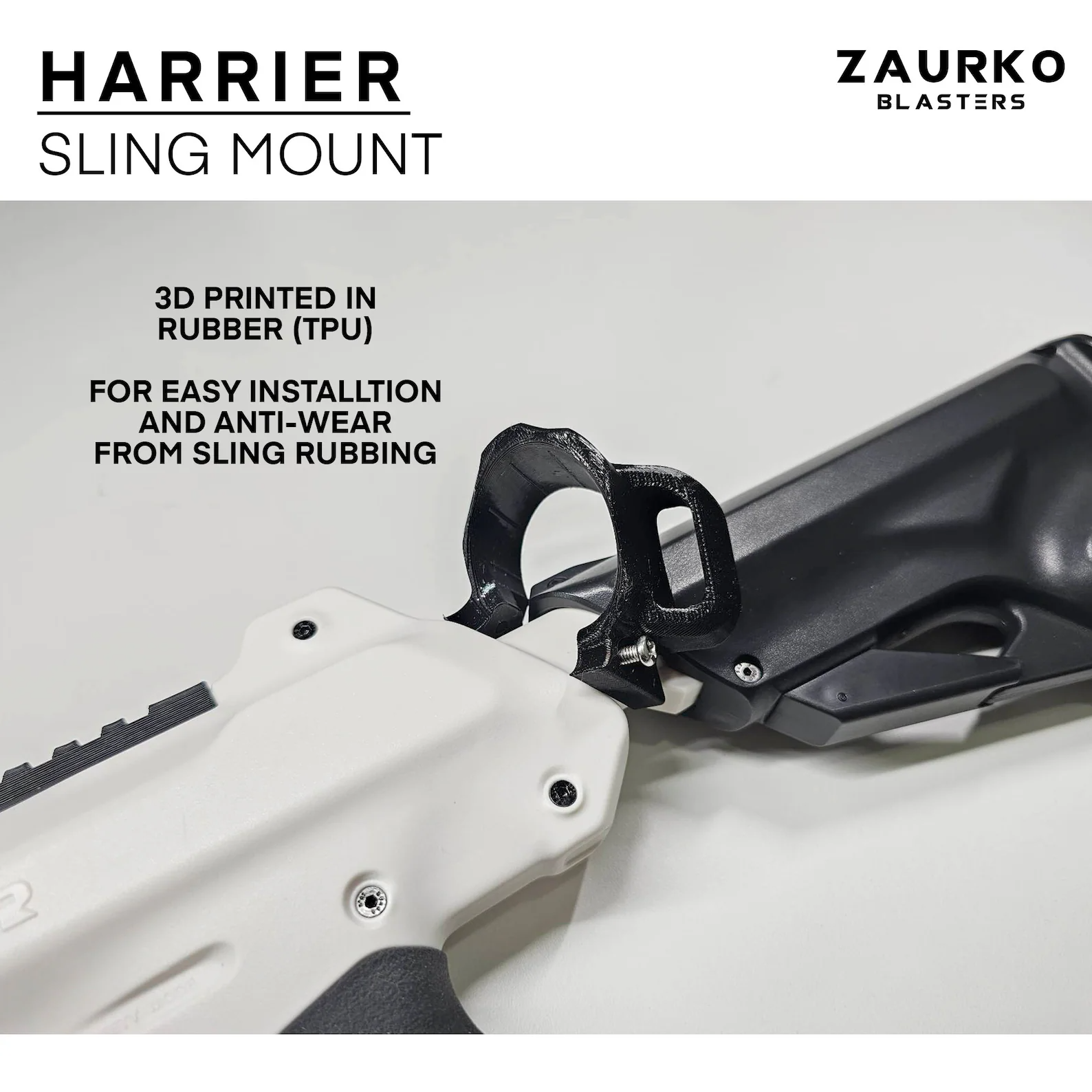 Zaurko Blasters - Harrier Sling Mount (TPU)