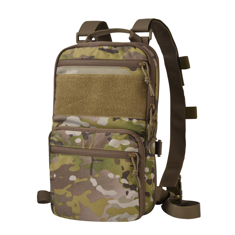 Black Stealth - Tactical Low Profile Expandable Backpack