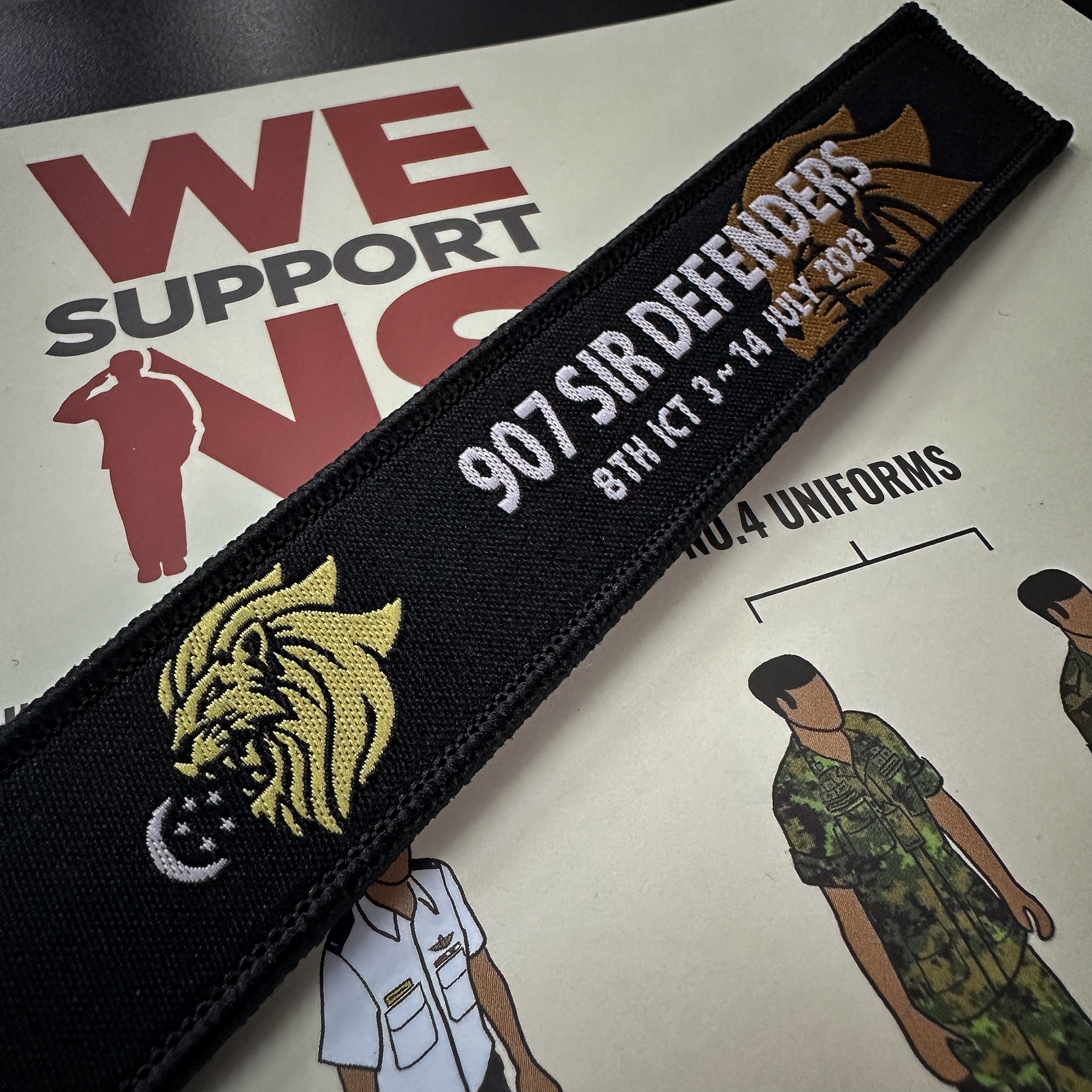 Gear Tag - Custom made for SAF and SPF keychain