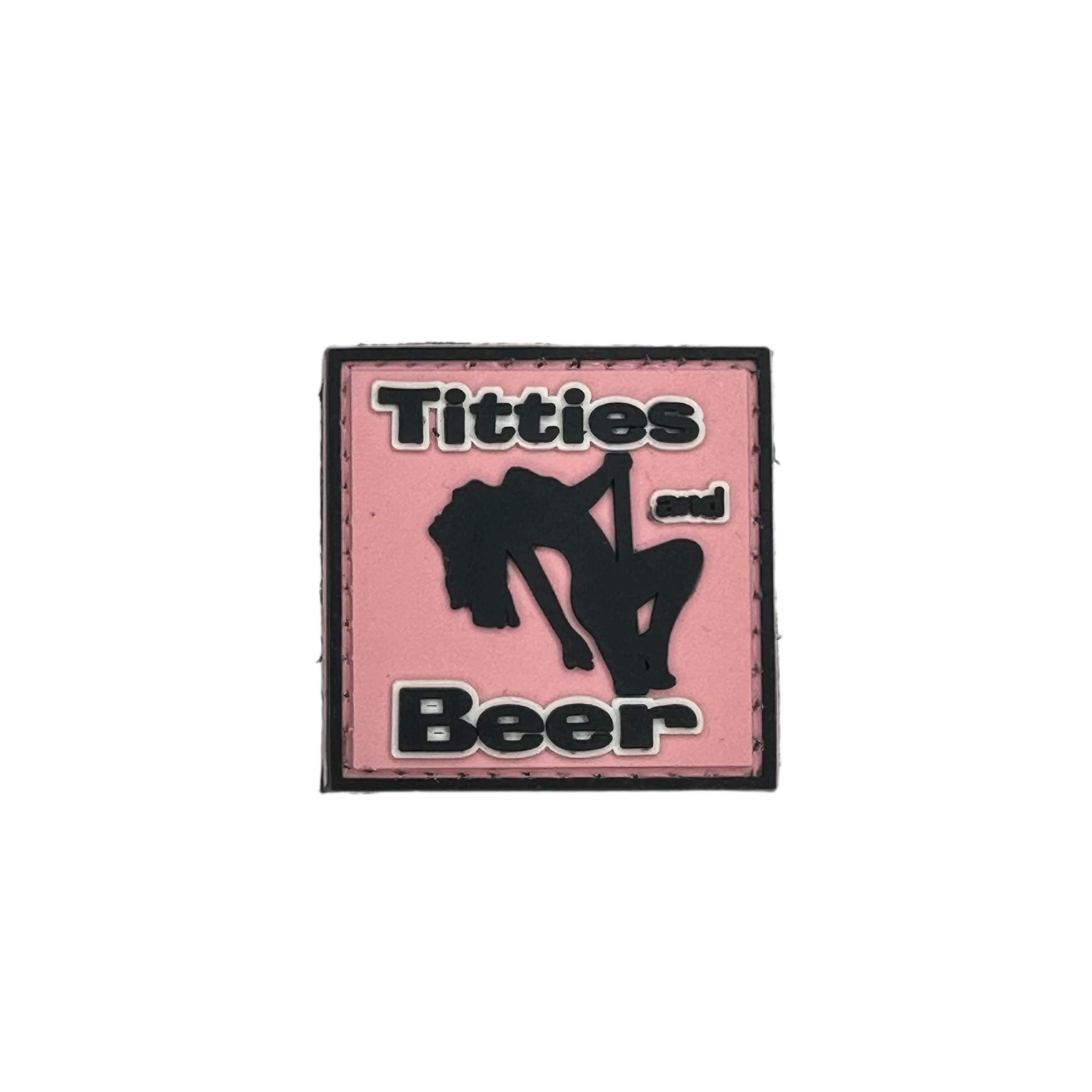 Rubber Patch - Titties and Beer