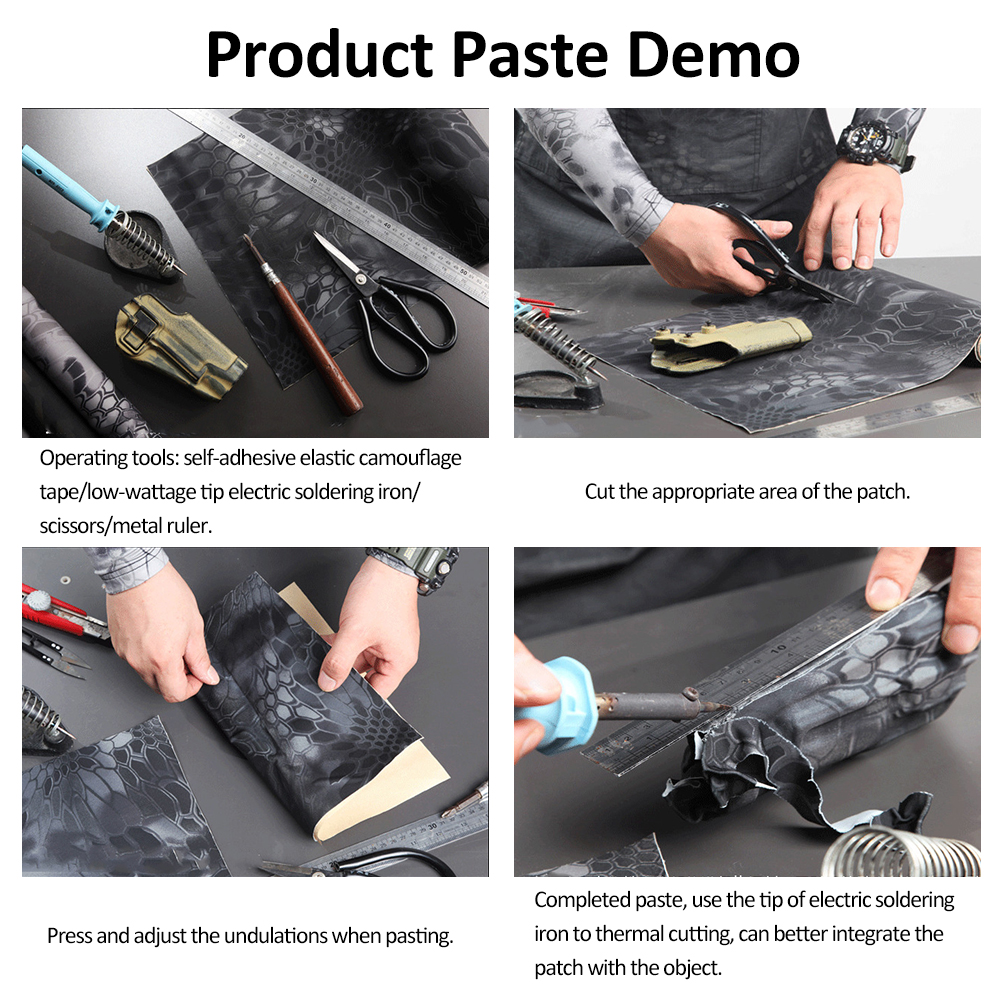 Camouflage Cloth Tape Wrap