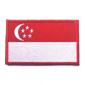 Embroidery Patch - Singapore Flag