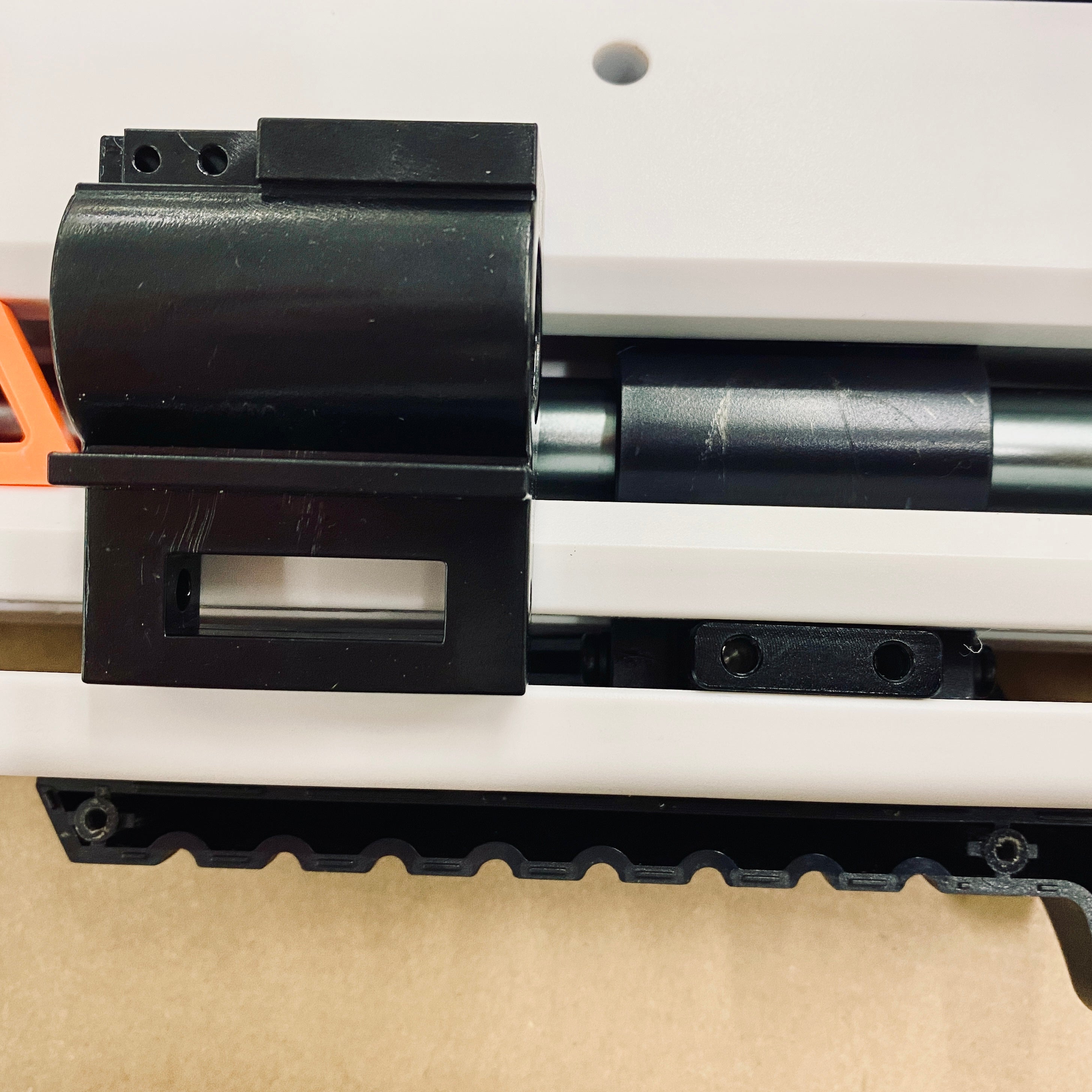 Worker Swift Foam Dart Blaster Pump grip assembly