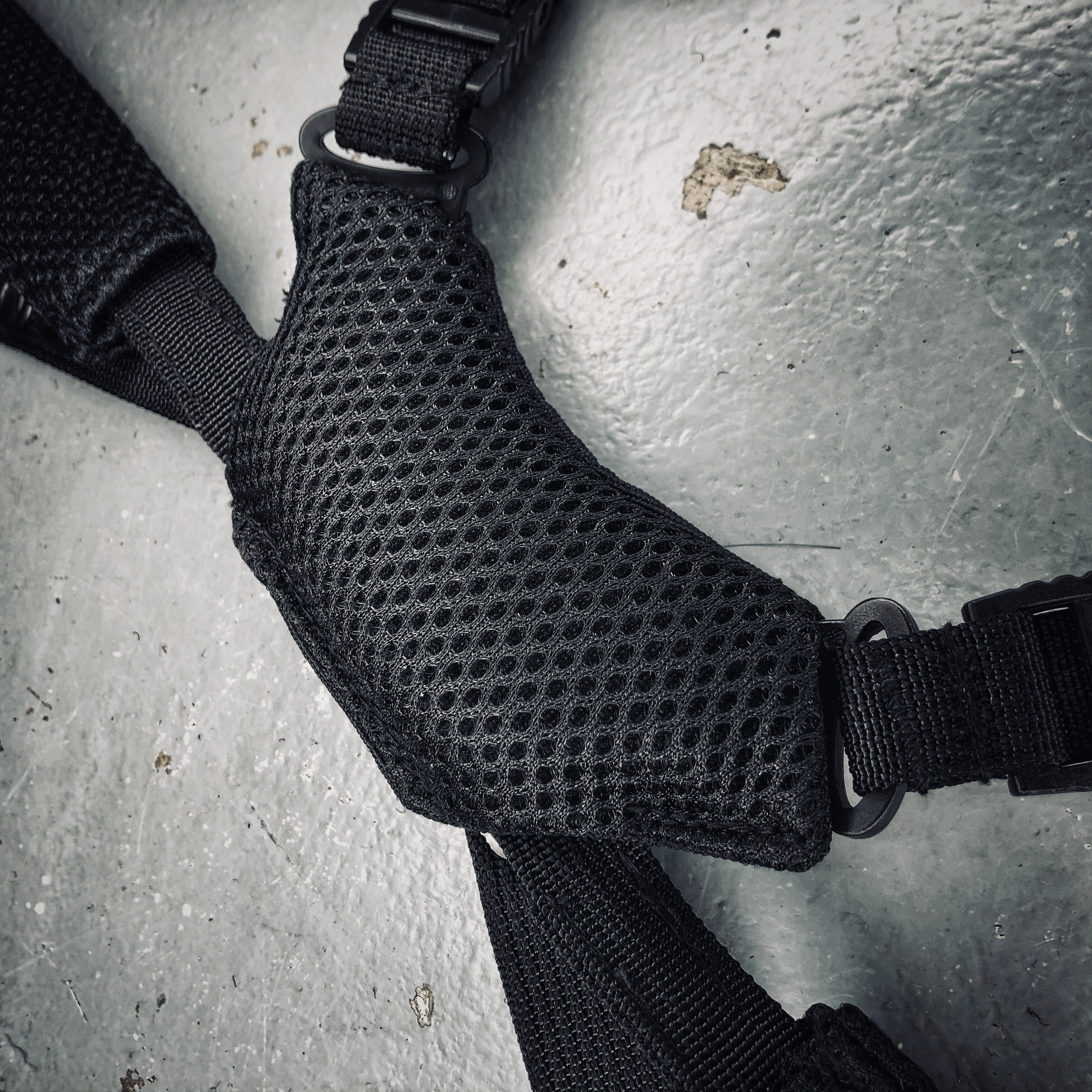 Black Stealth - Adjustable Chin Strap for SAF Helmet