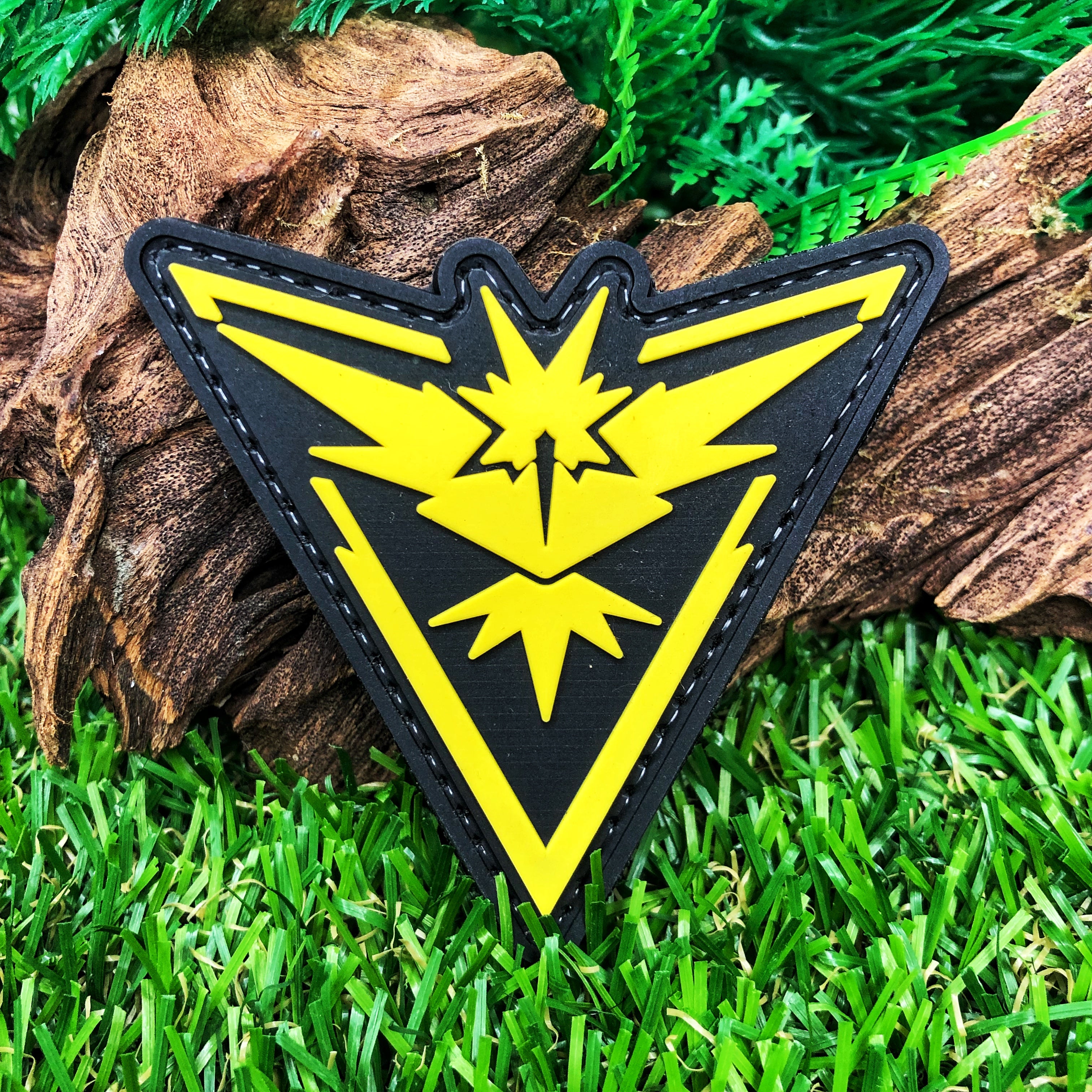 Rubber Patch - Pokemon Go Team Instinct Yellow Patch