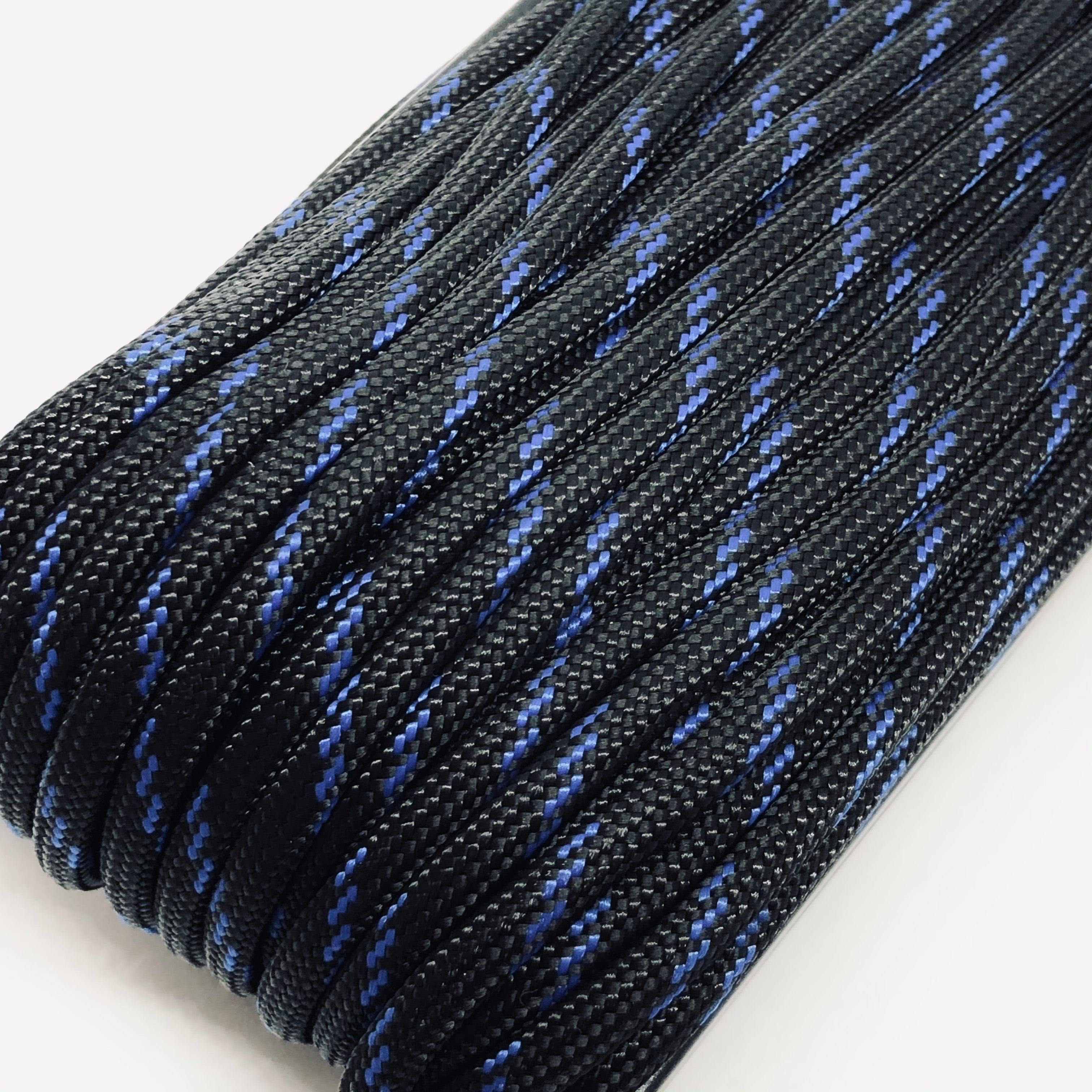 Black Stealth - 550 Paracord (4mm)(30m)