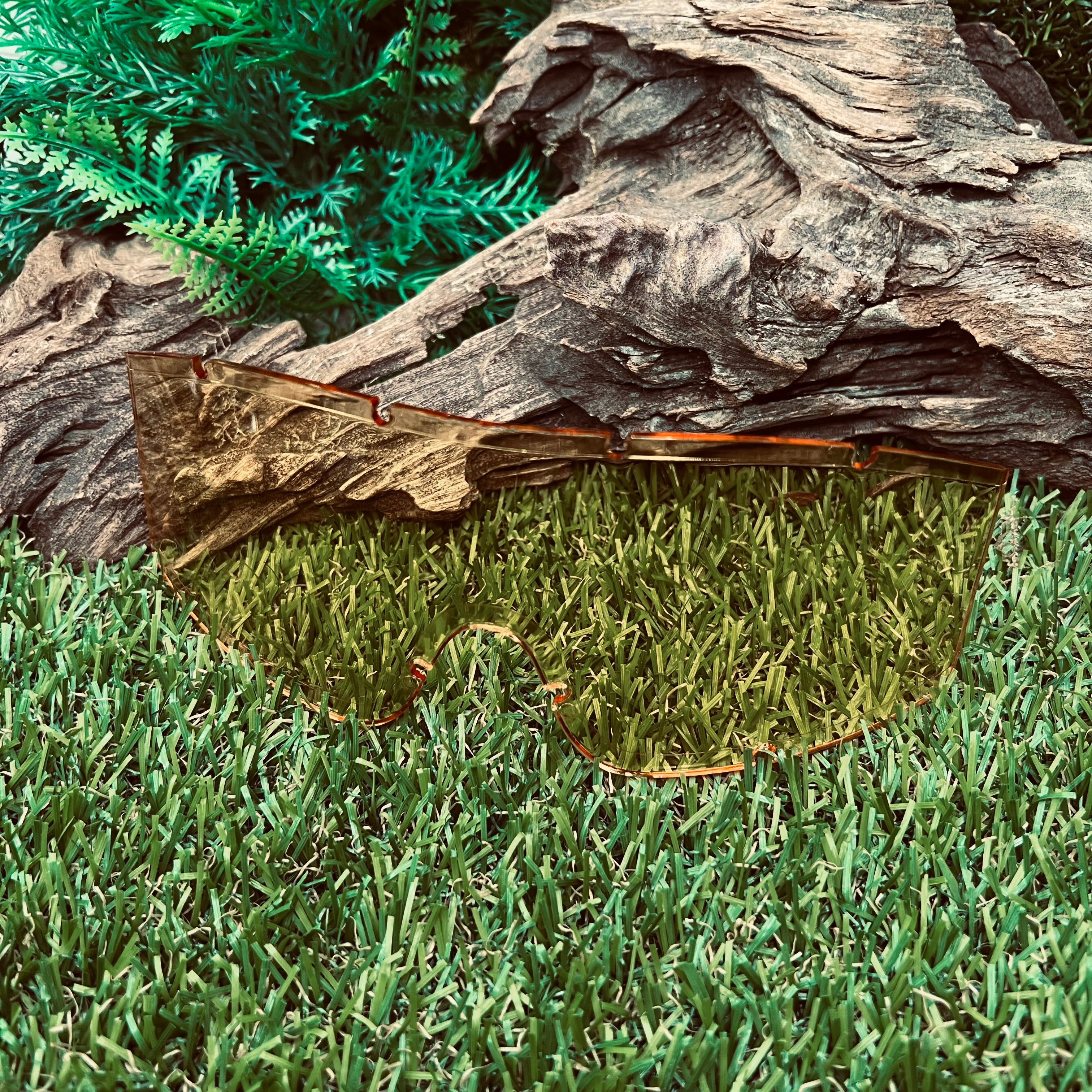 Black Stealth - Ballistic Asian Fit Goggles ANSI Z87.1+