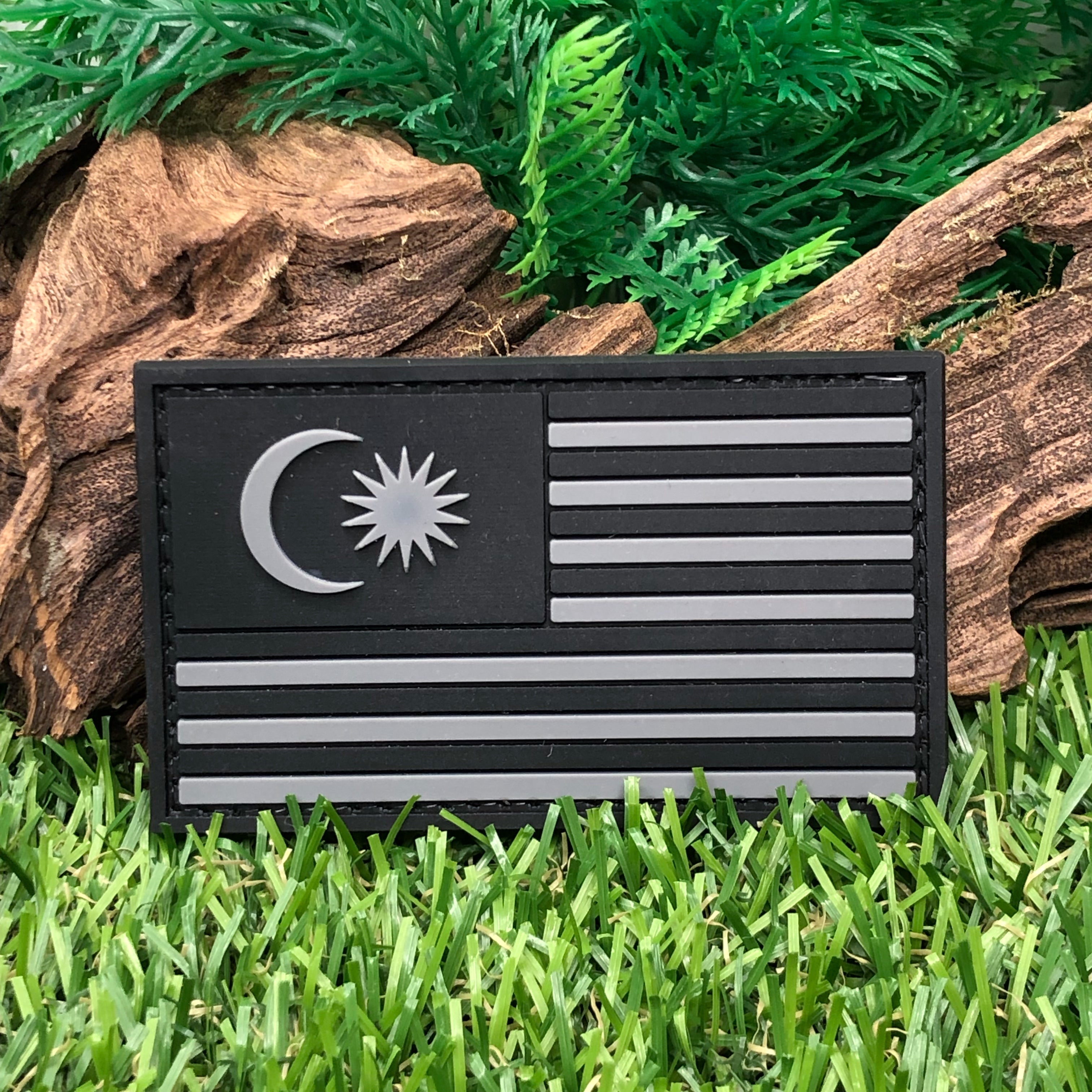 Rubber Patch - Tactical Malaysia Flag