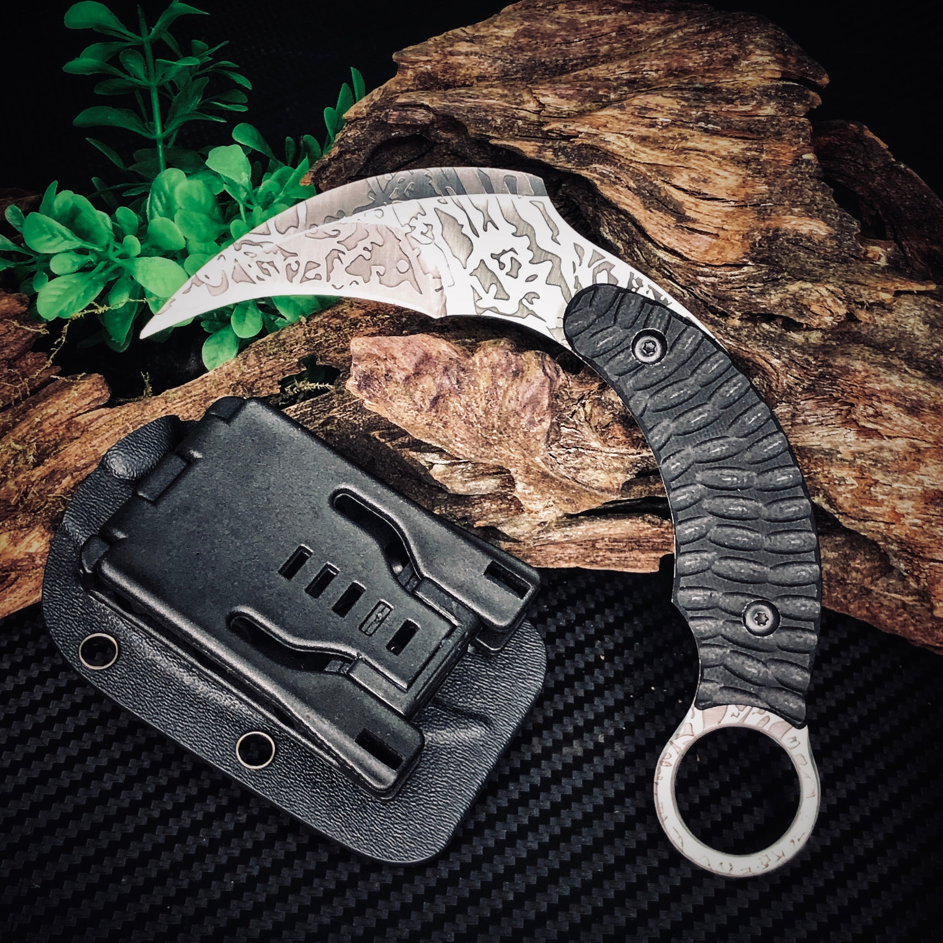Black Stealth - Fixed Blade Karambit