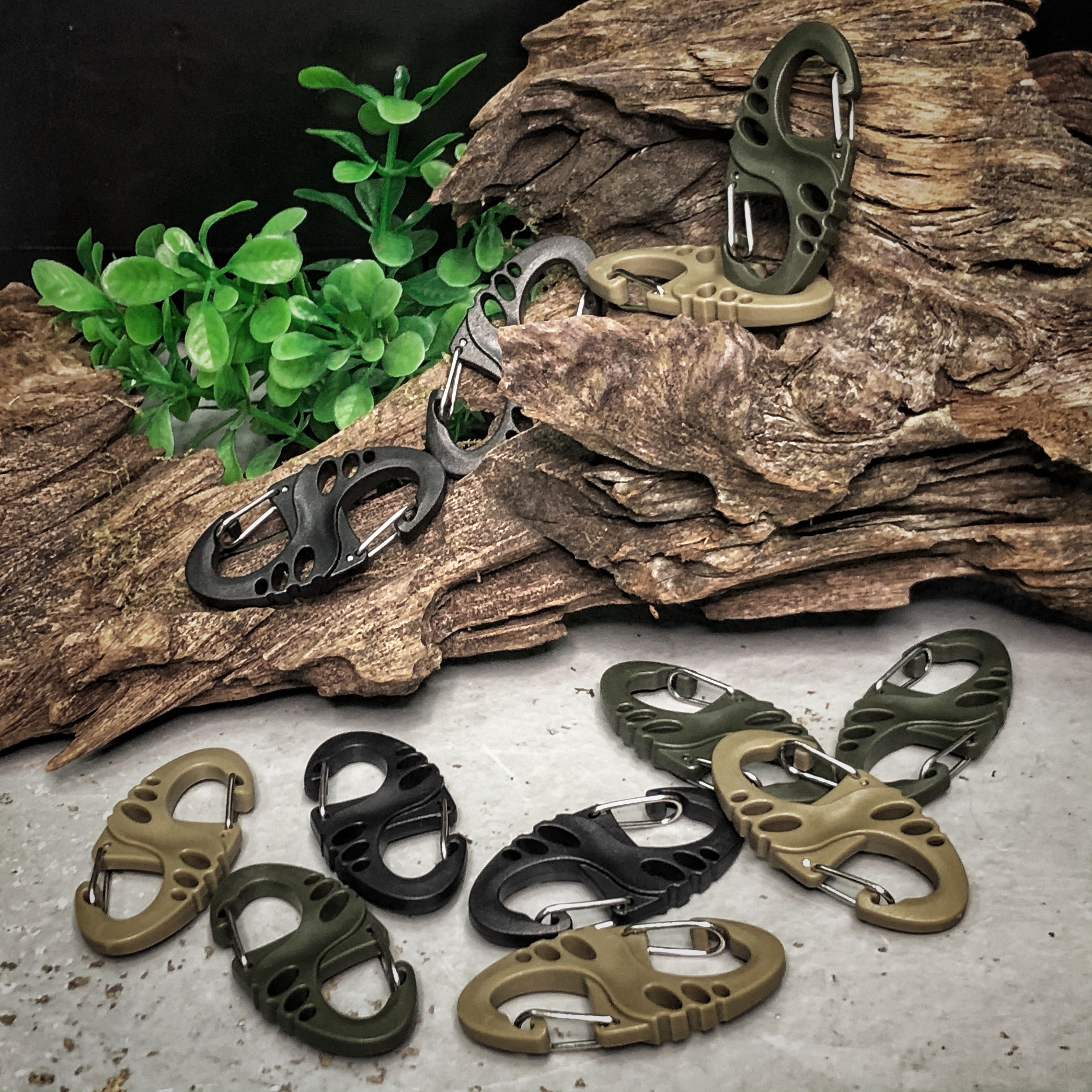 Polymer Lightweight S-Biner (4pc)