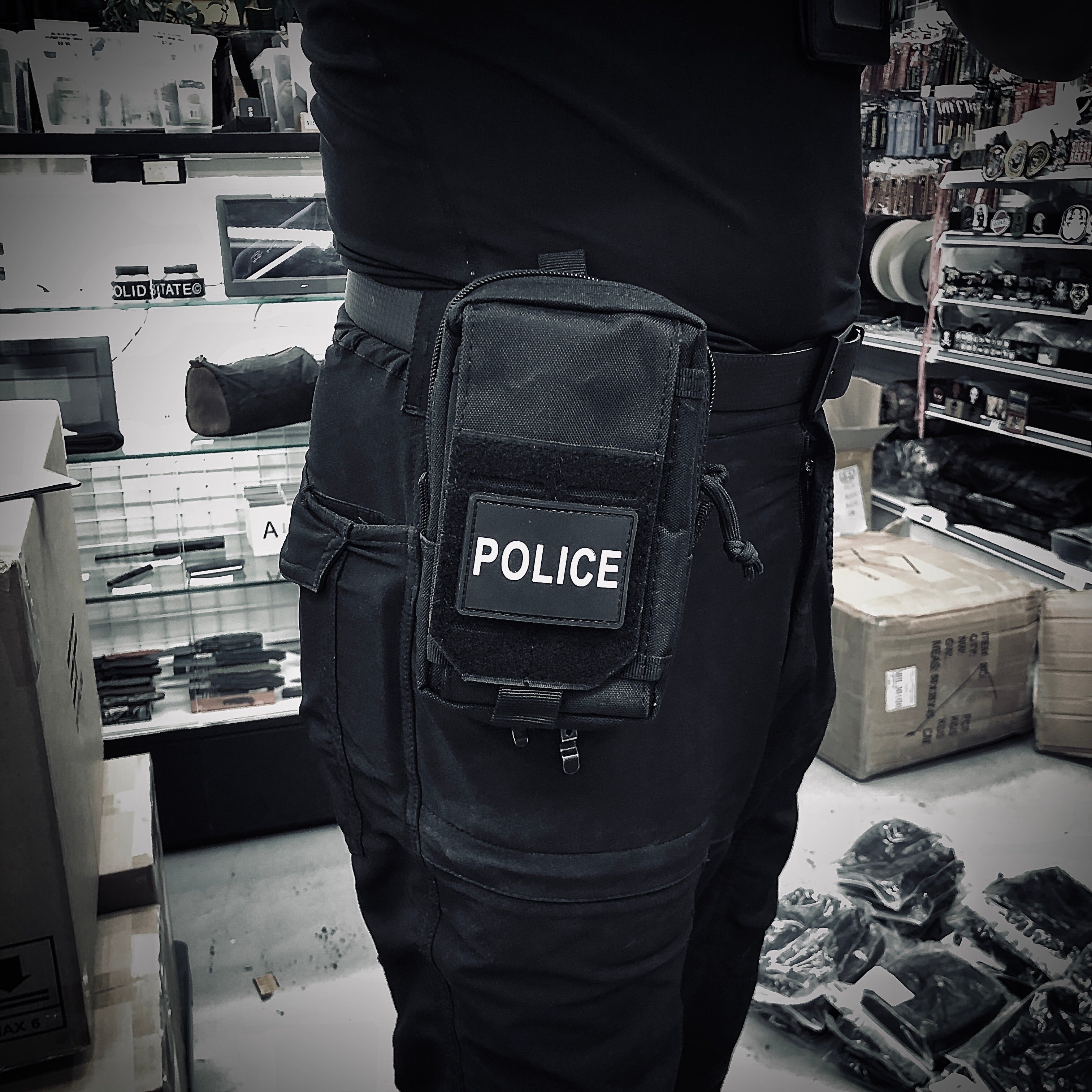 Black Stealth - Molle Utility Pouch 3