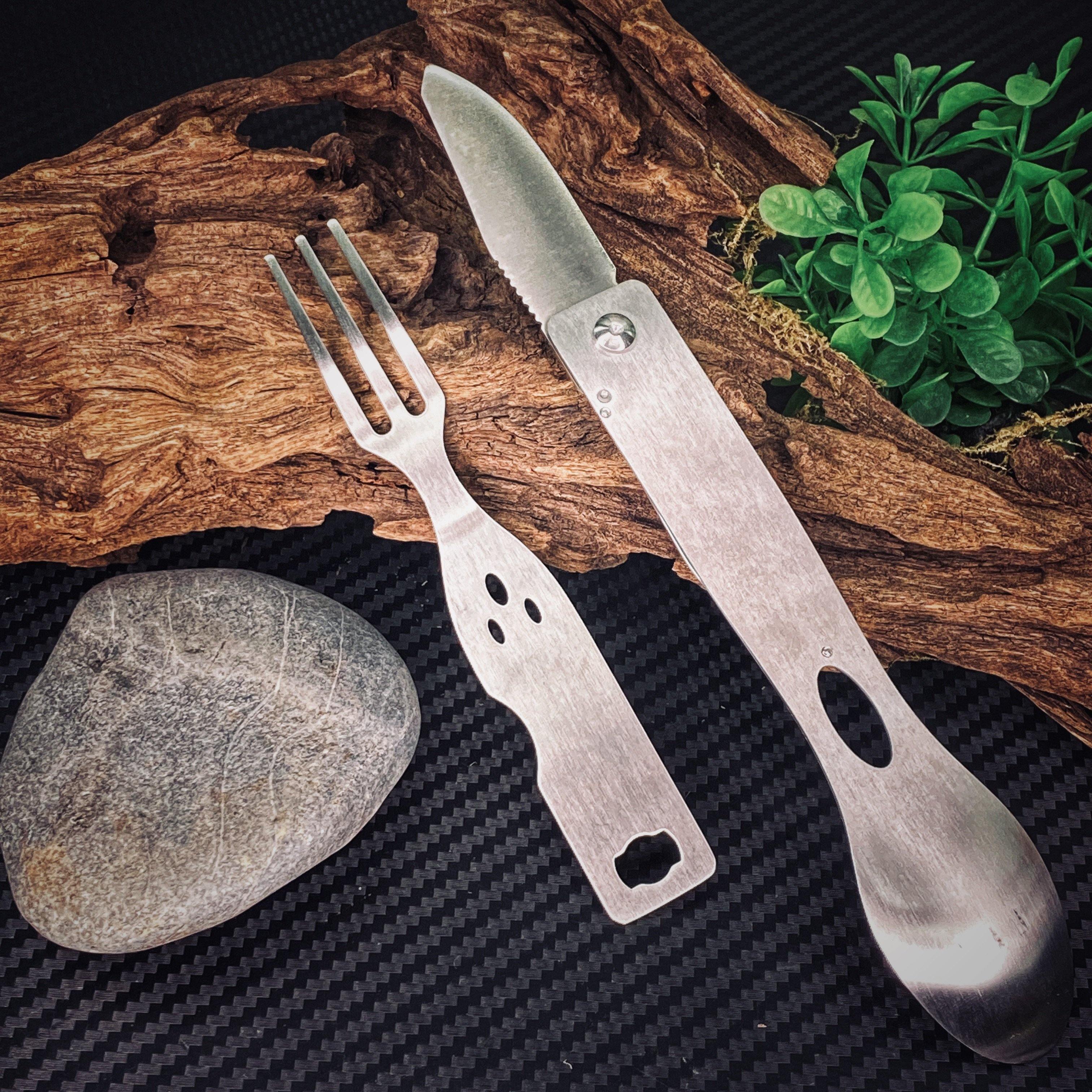 Stainless Steel Cutlery Set with Folder