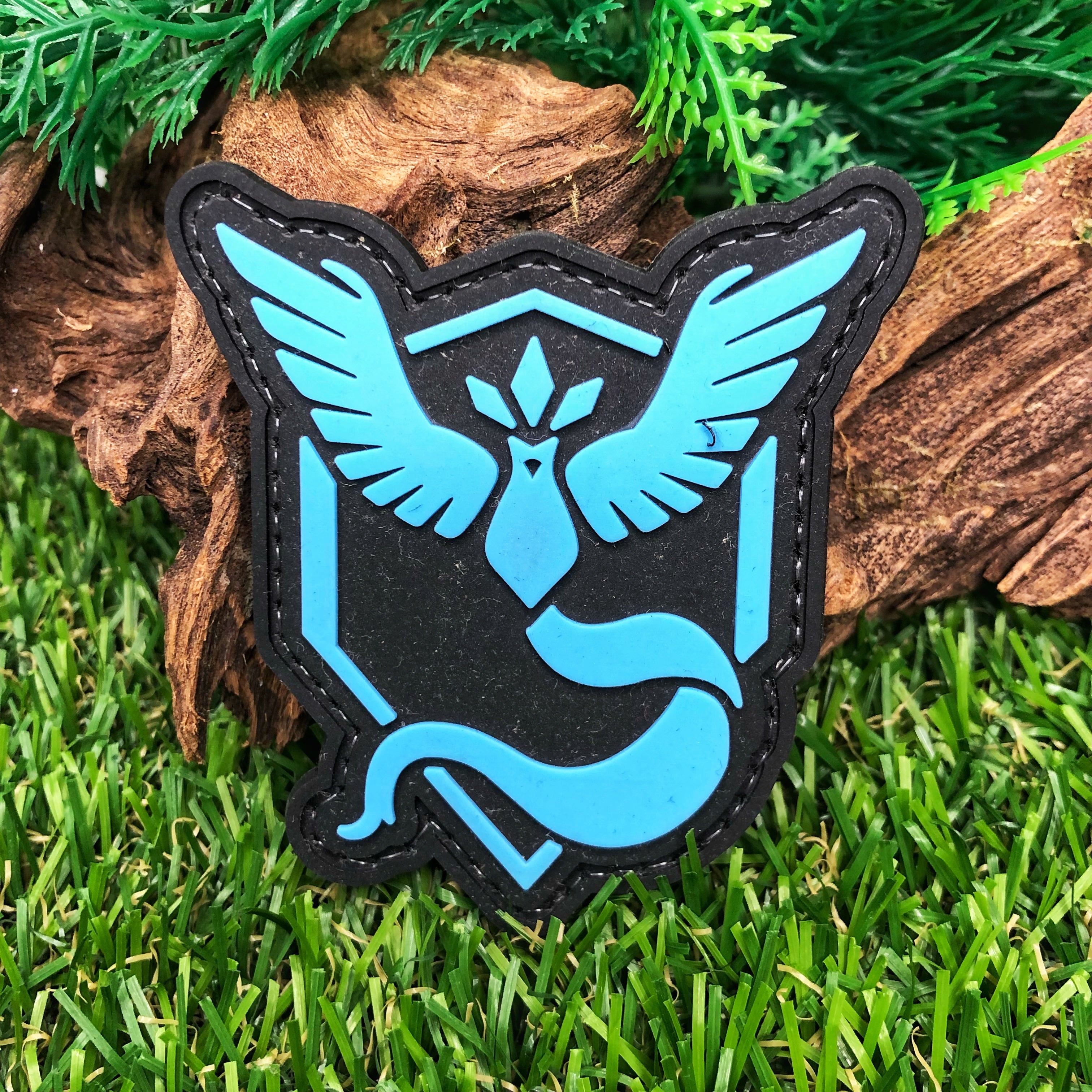 Rubber Patch - Pokemon Go Team Mystic Blue