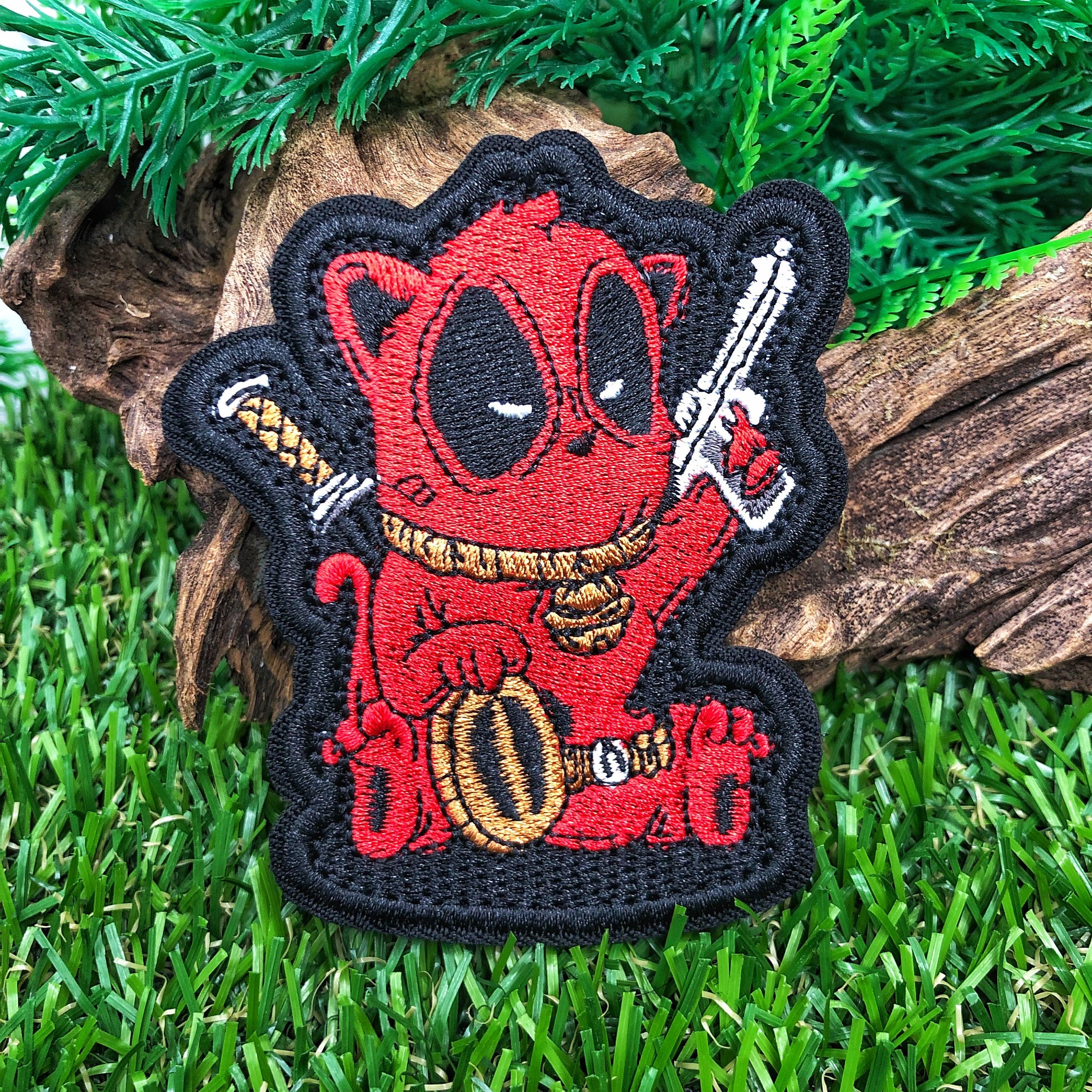 Embrodiery Patch - Kitty Deadpool