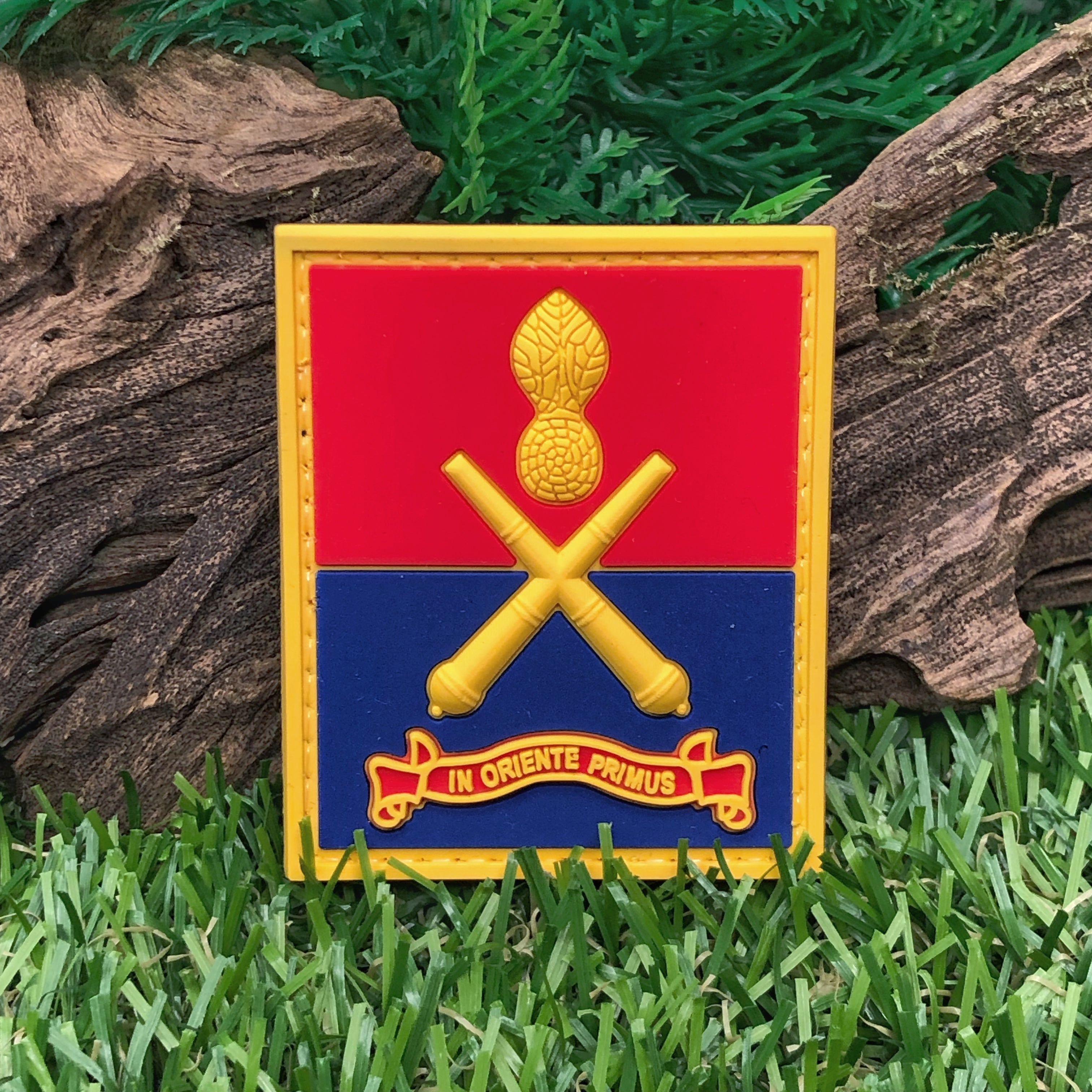Rubber Patch - Singapore Artillery In Oriente Primus