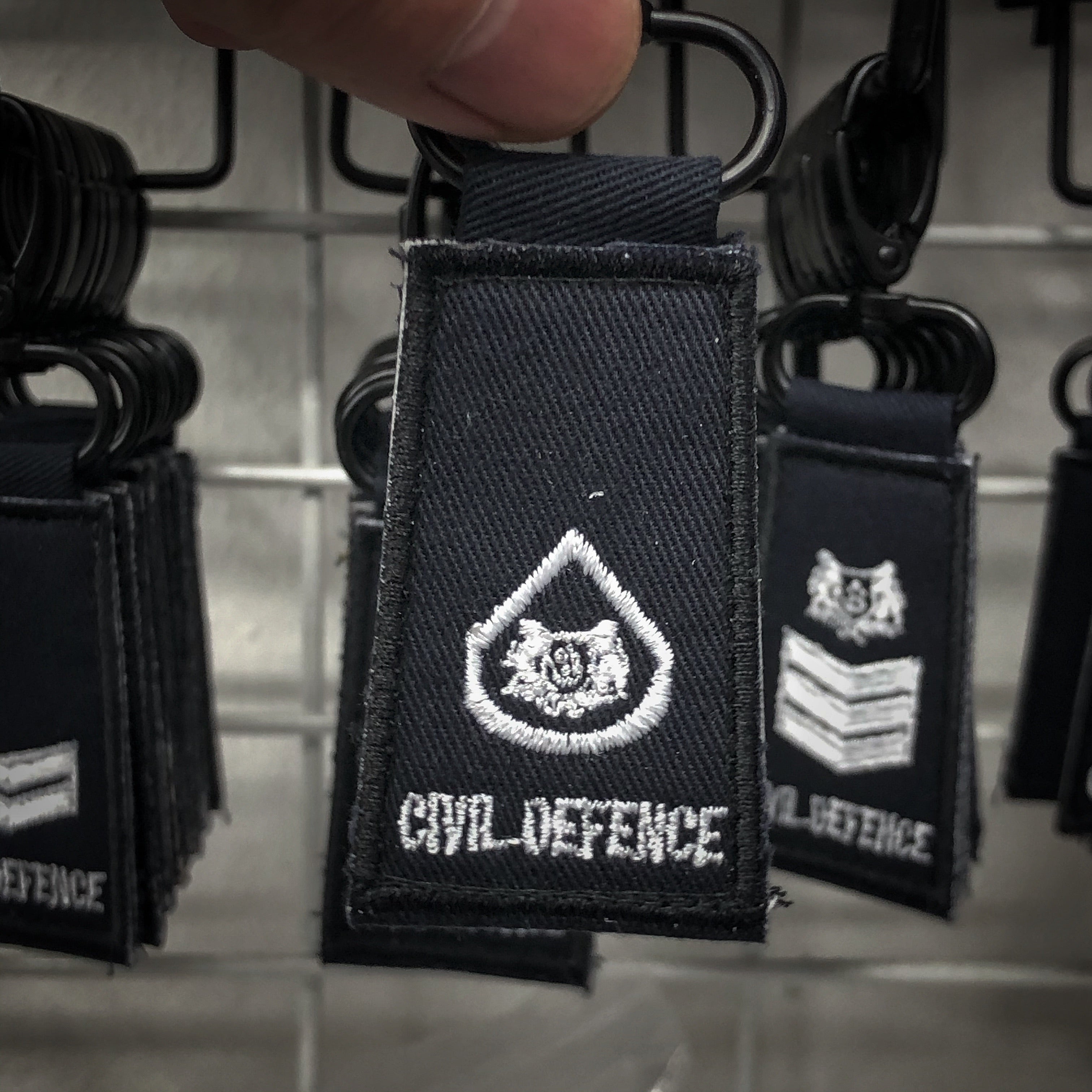 Rank Keychain SCDF