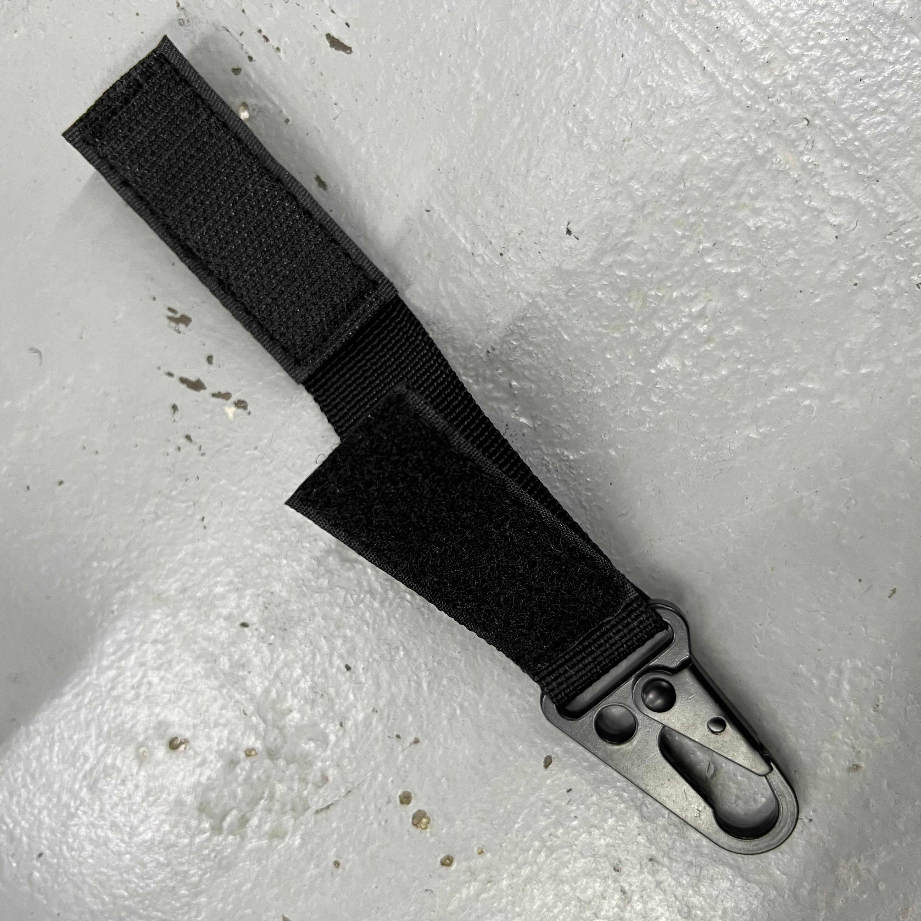Black Stealth Belt Hook Keeper 2"