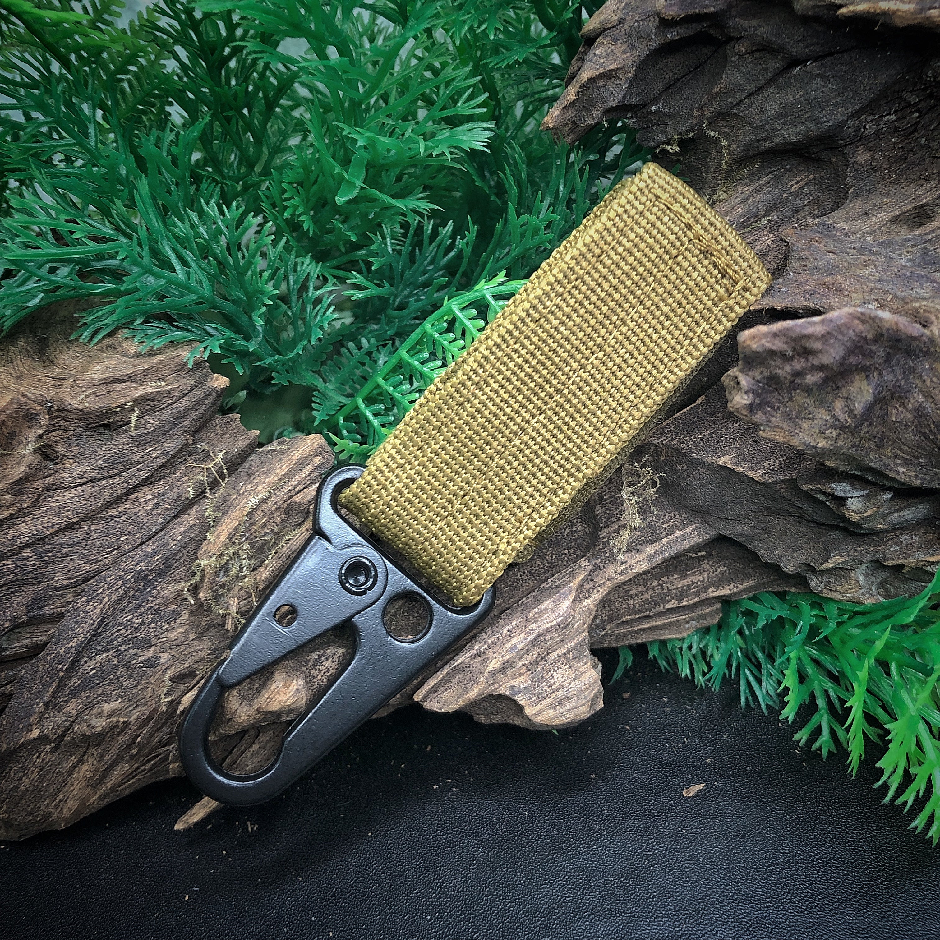 Black Stealth Belt Hook Keeper 2"