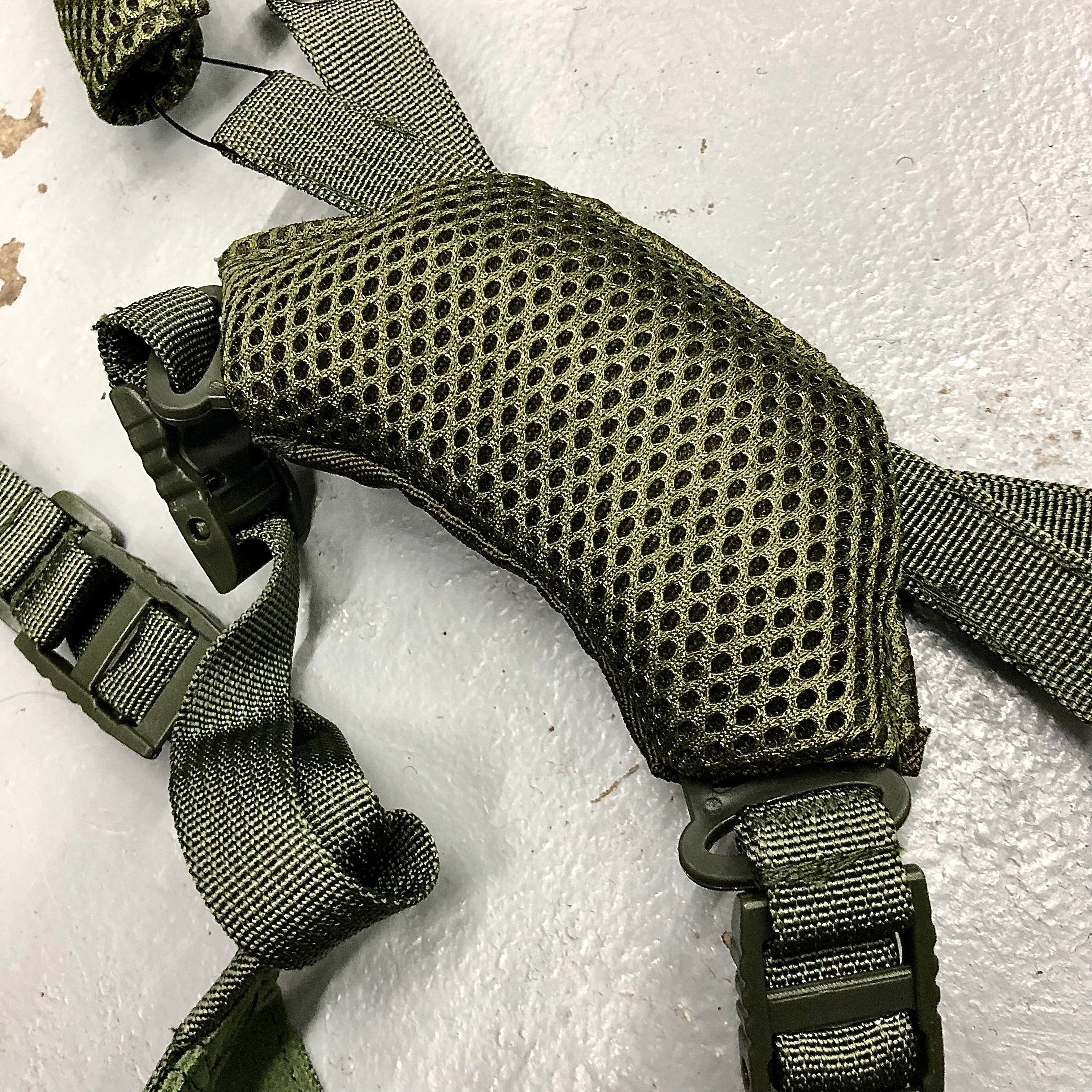 Black Stealth - Adjustable Chin Strap for SAF Helmet