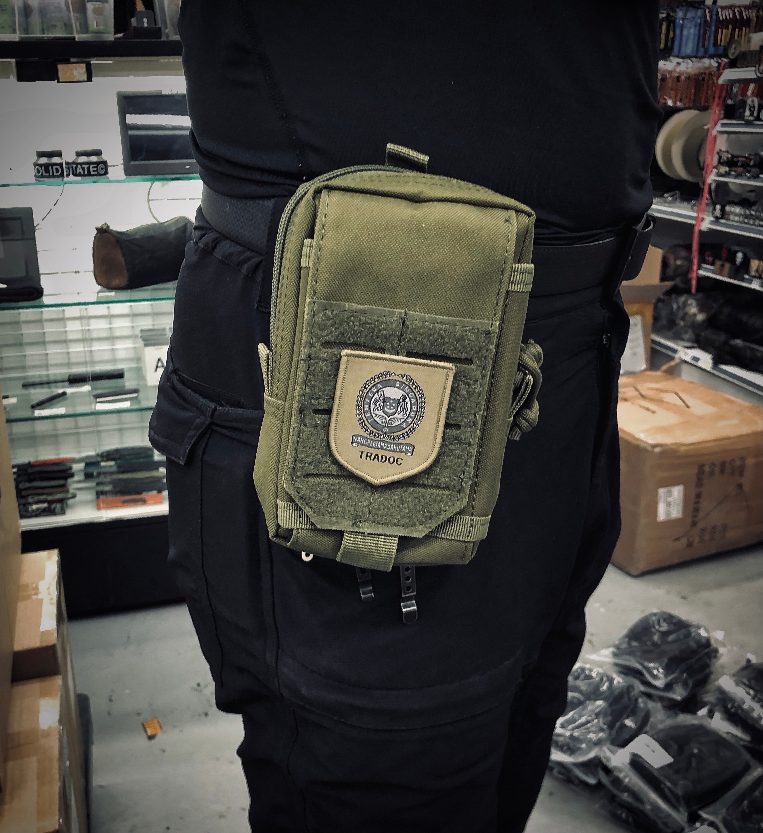 Black Stealth - Molle Utility Pouch 3