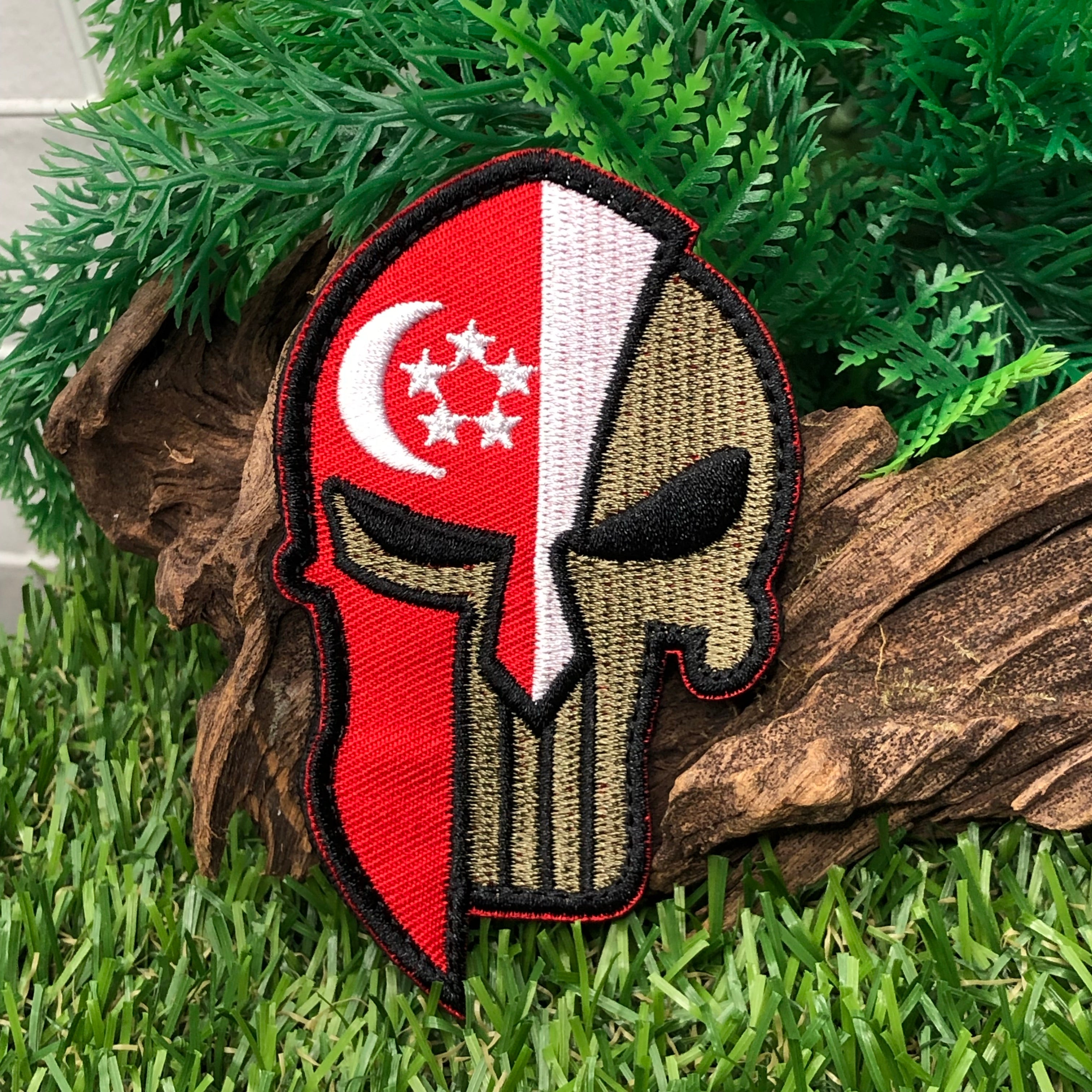 Embroidery Patch - Singapore Spartan