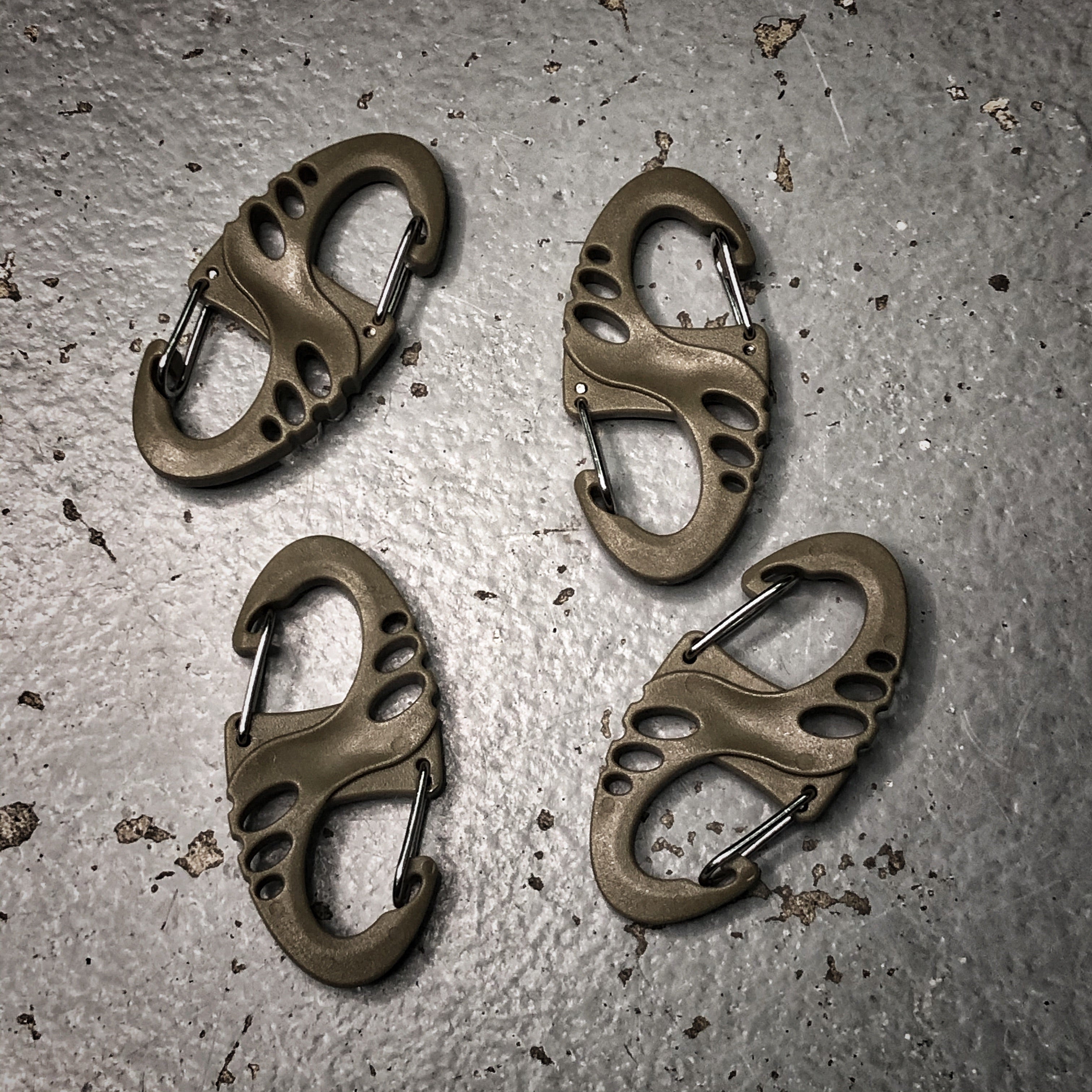 Polymer Lightweight S-Biner (4pc)