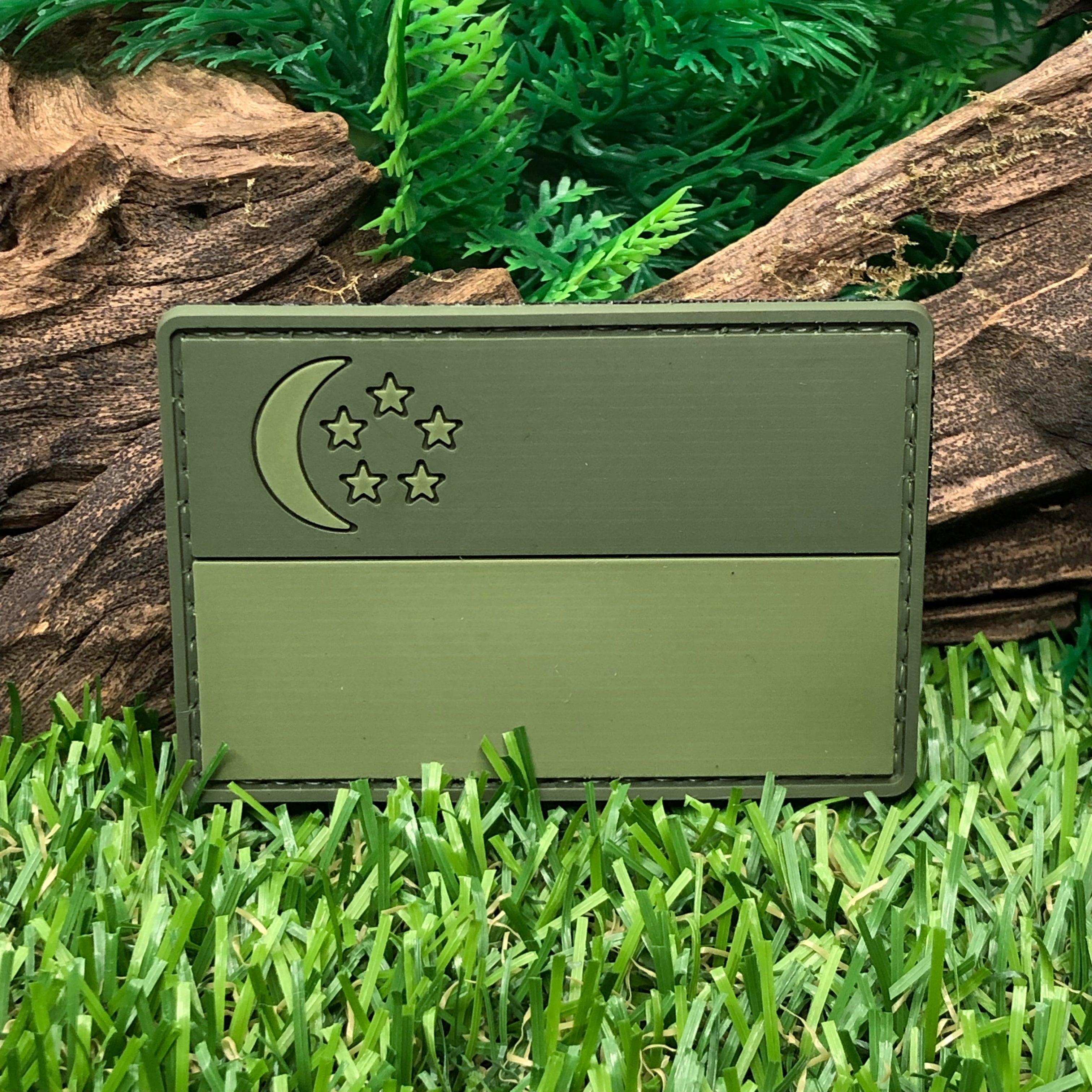 Rubber Patch - Flag Singapore