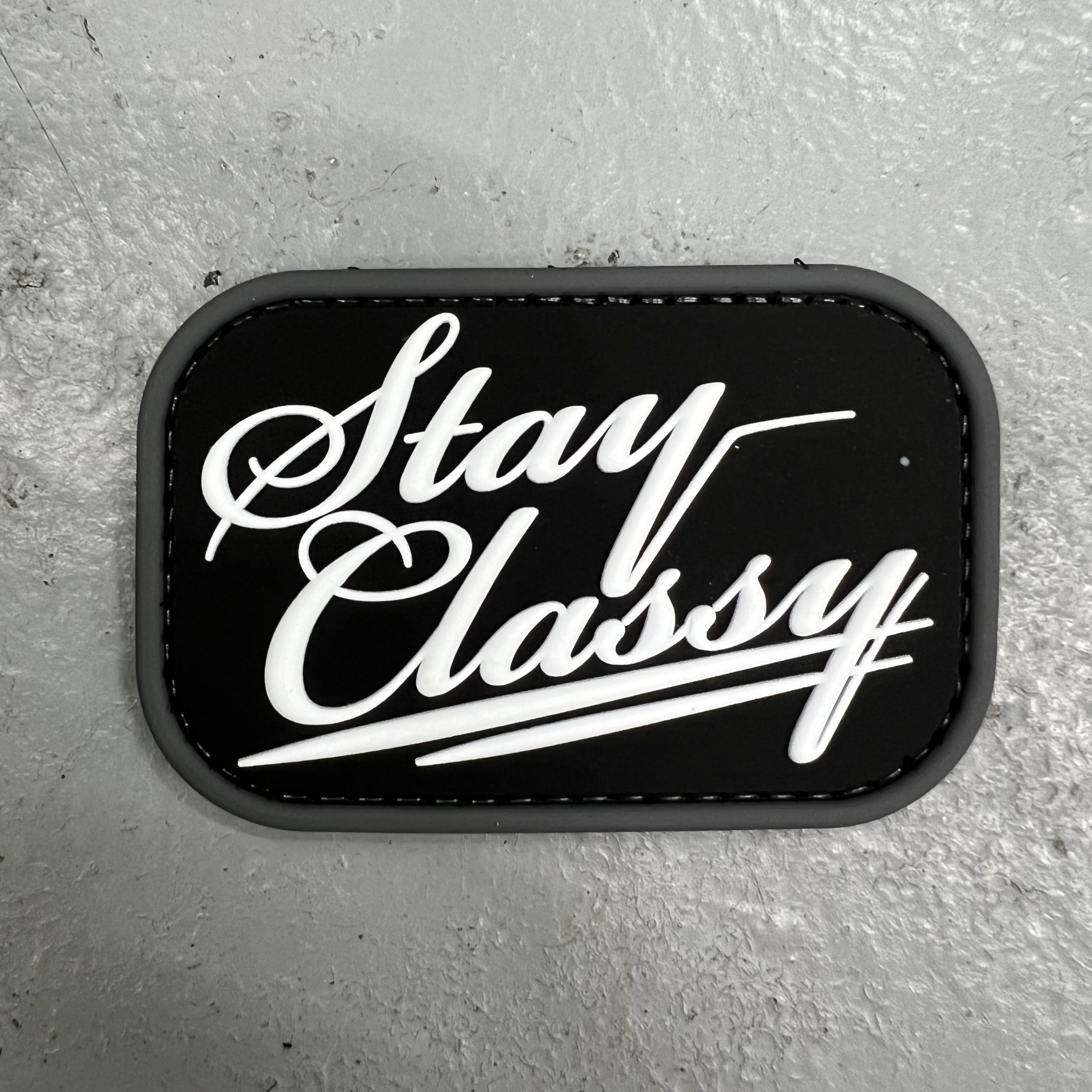 Rubber Patch - Stay Classy Swat