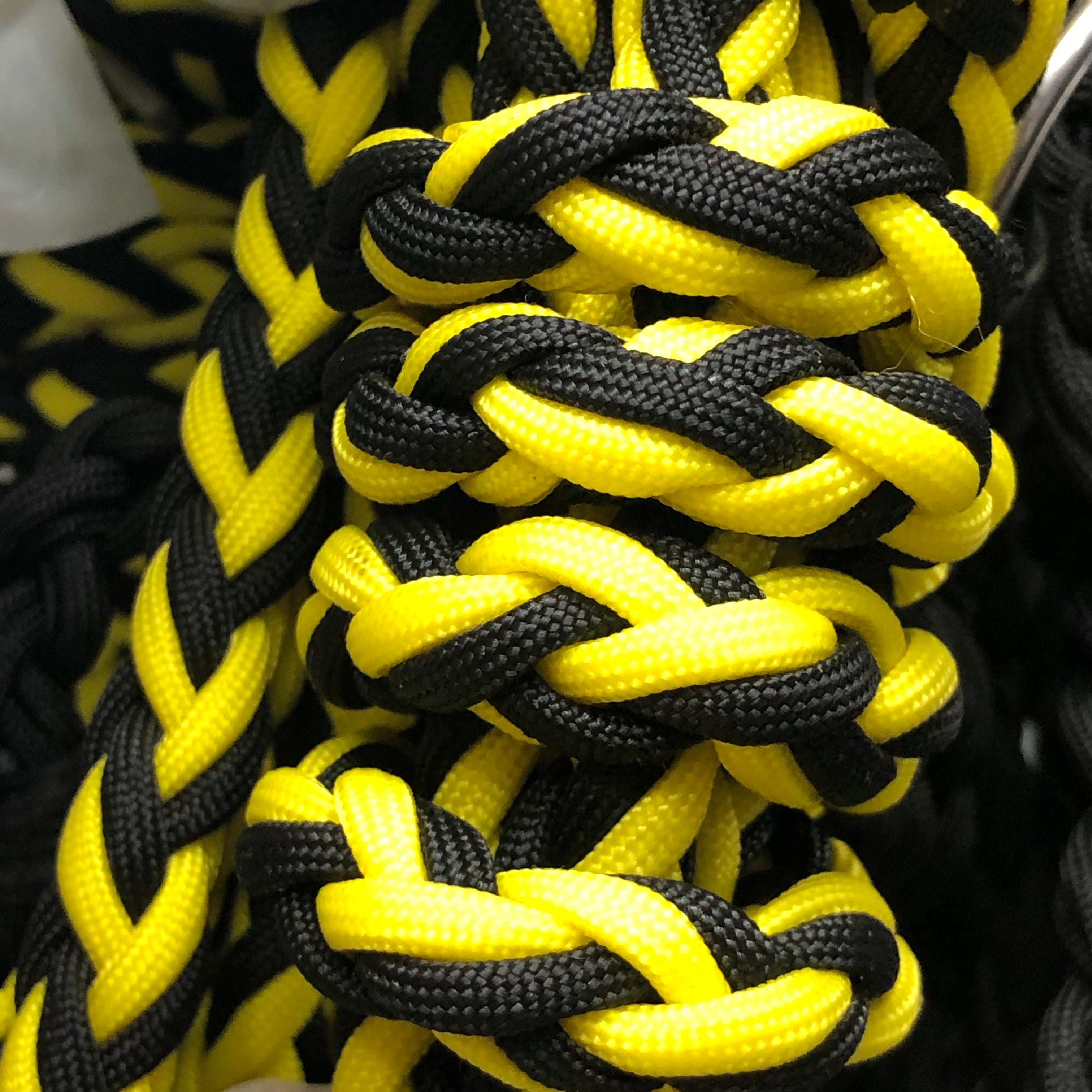 Heavy Duty 550 Paracord Dog Leash (304 Stainless Steel)