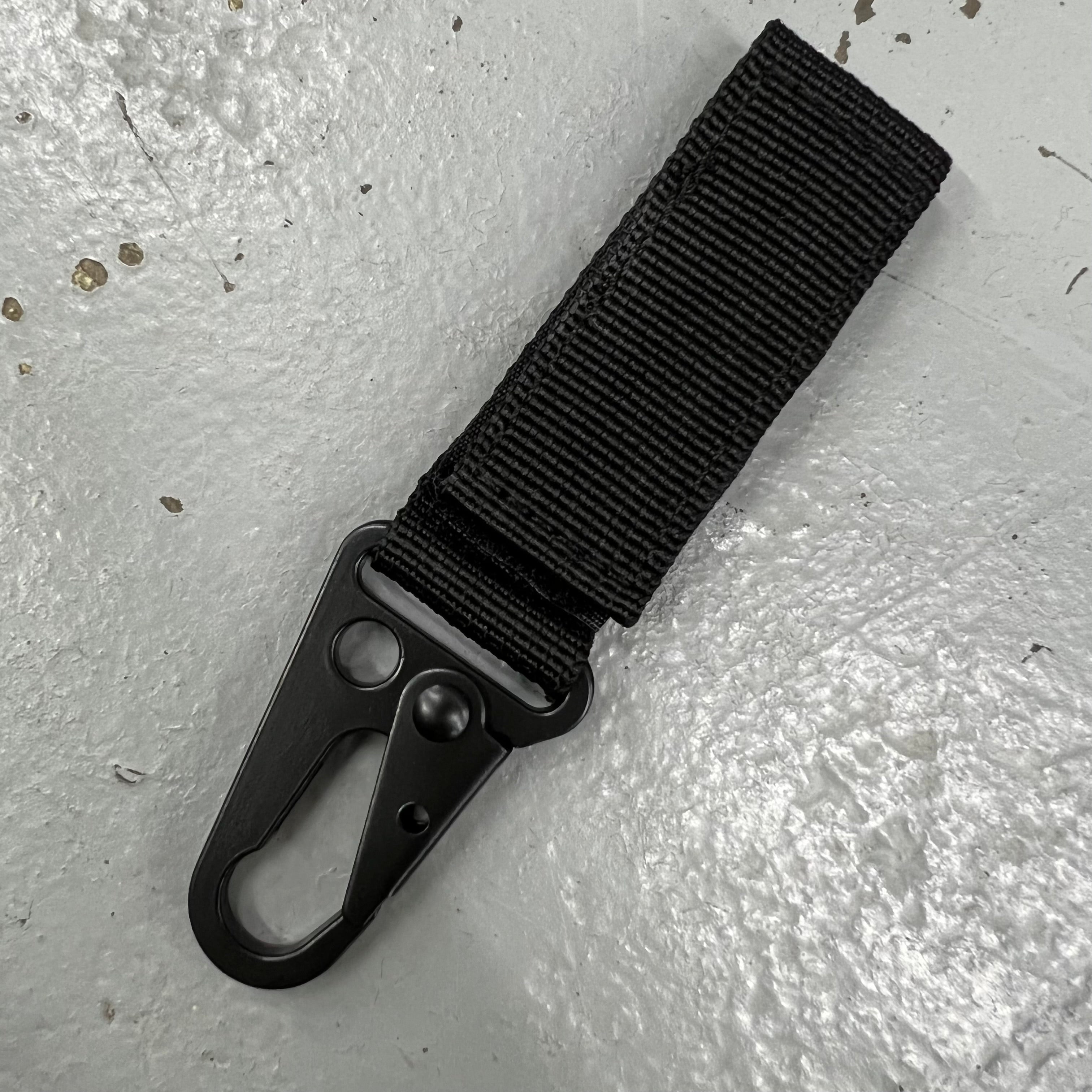 Black Stealth Belt Hook Keeper 2"