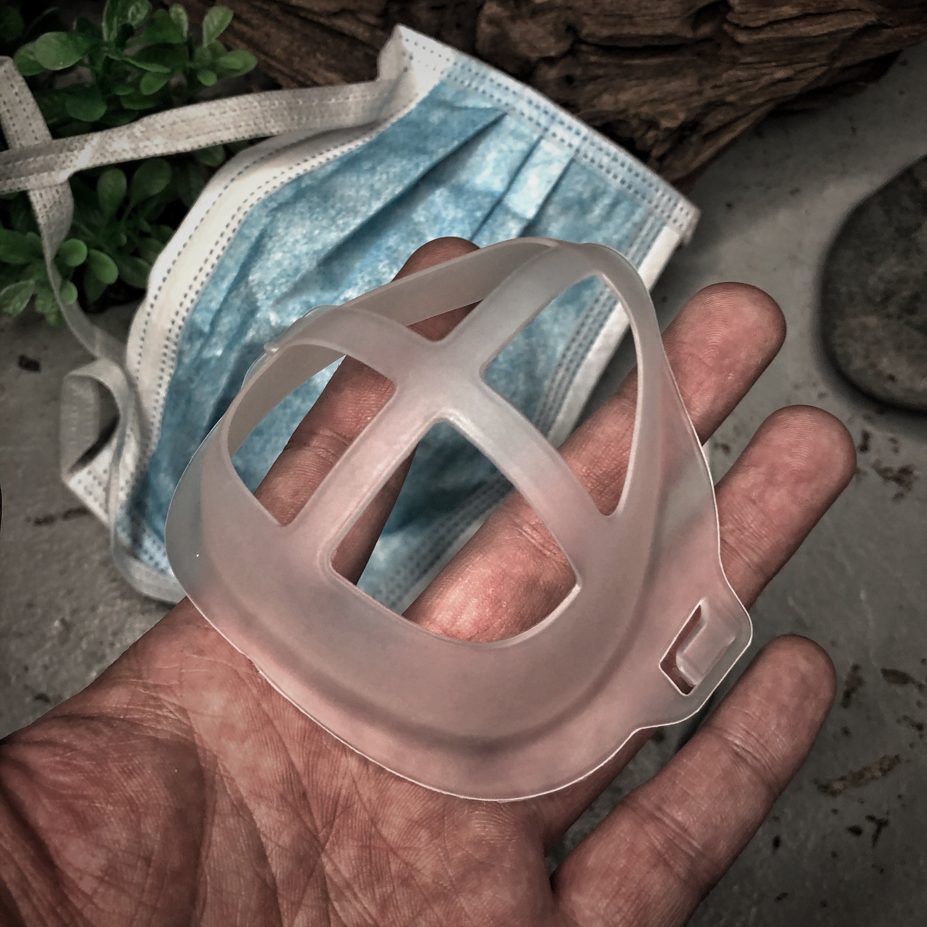 Gasket Spacer for Surgical Masks
