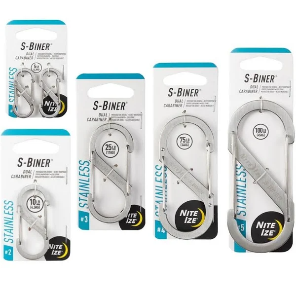 Nite Ize - S-BINER® Stainless Steel Dual Carabiner