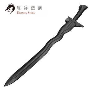 Dragon Steel - (W-220) Kris Sword - Black-Tactical.com