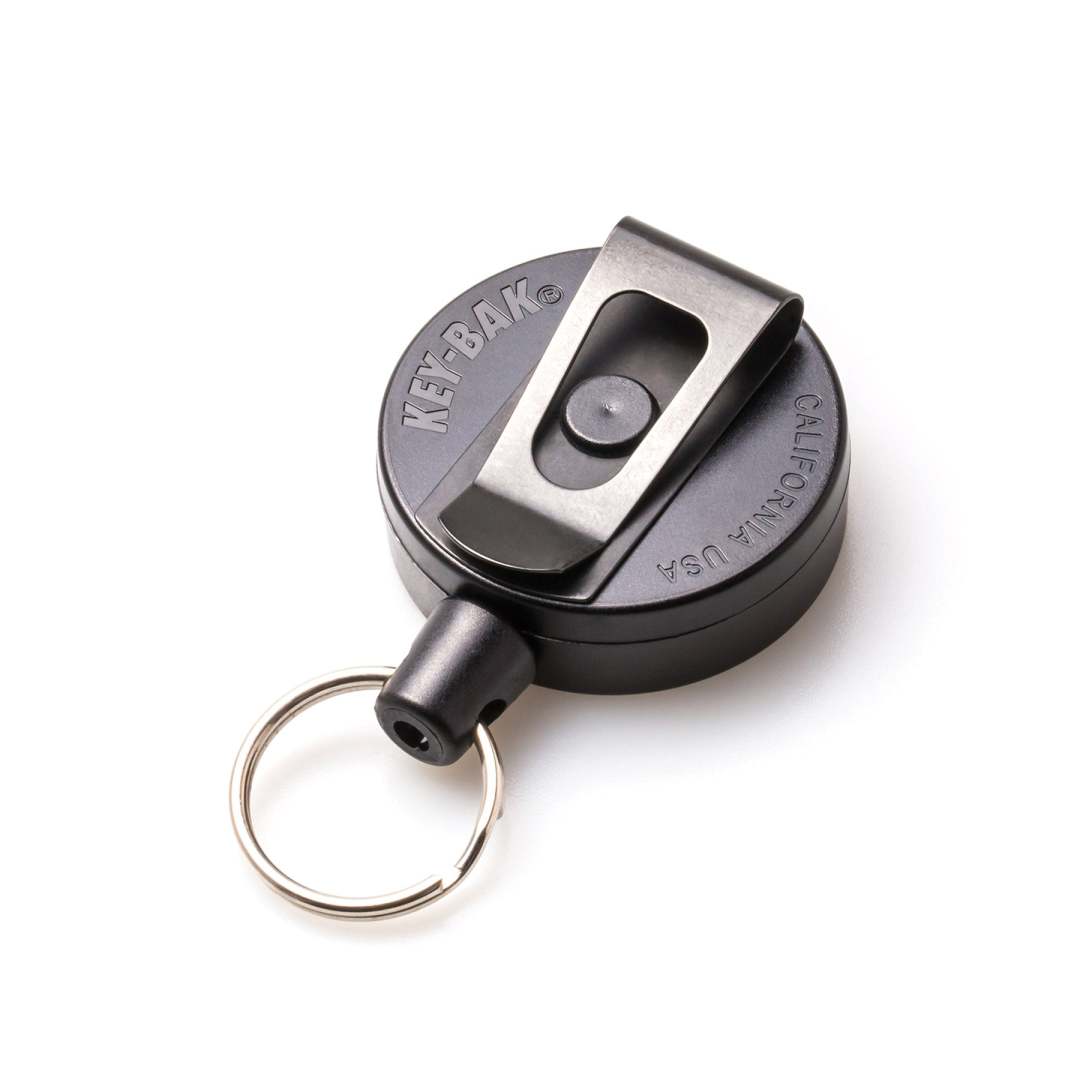 Key-Bak - MID6 Heavy Duty Retractable Keychain With Belt Clip 0006-001