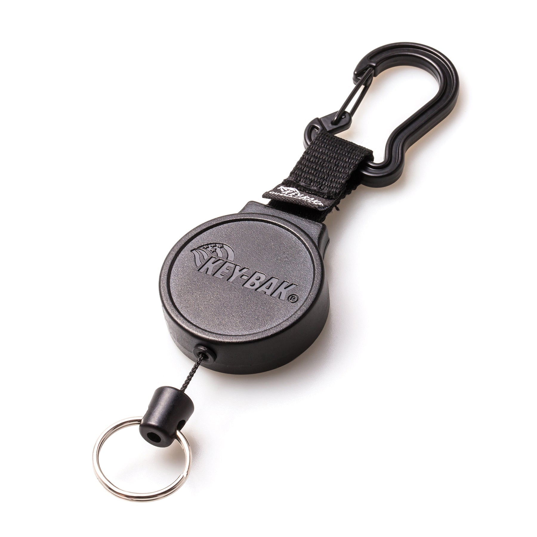 Key-Bak - MID6 Heavy Duty Retractable Keychain With Carabiner 0006-011